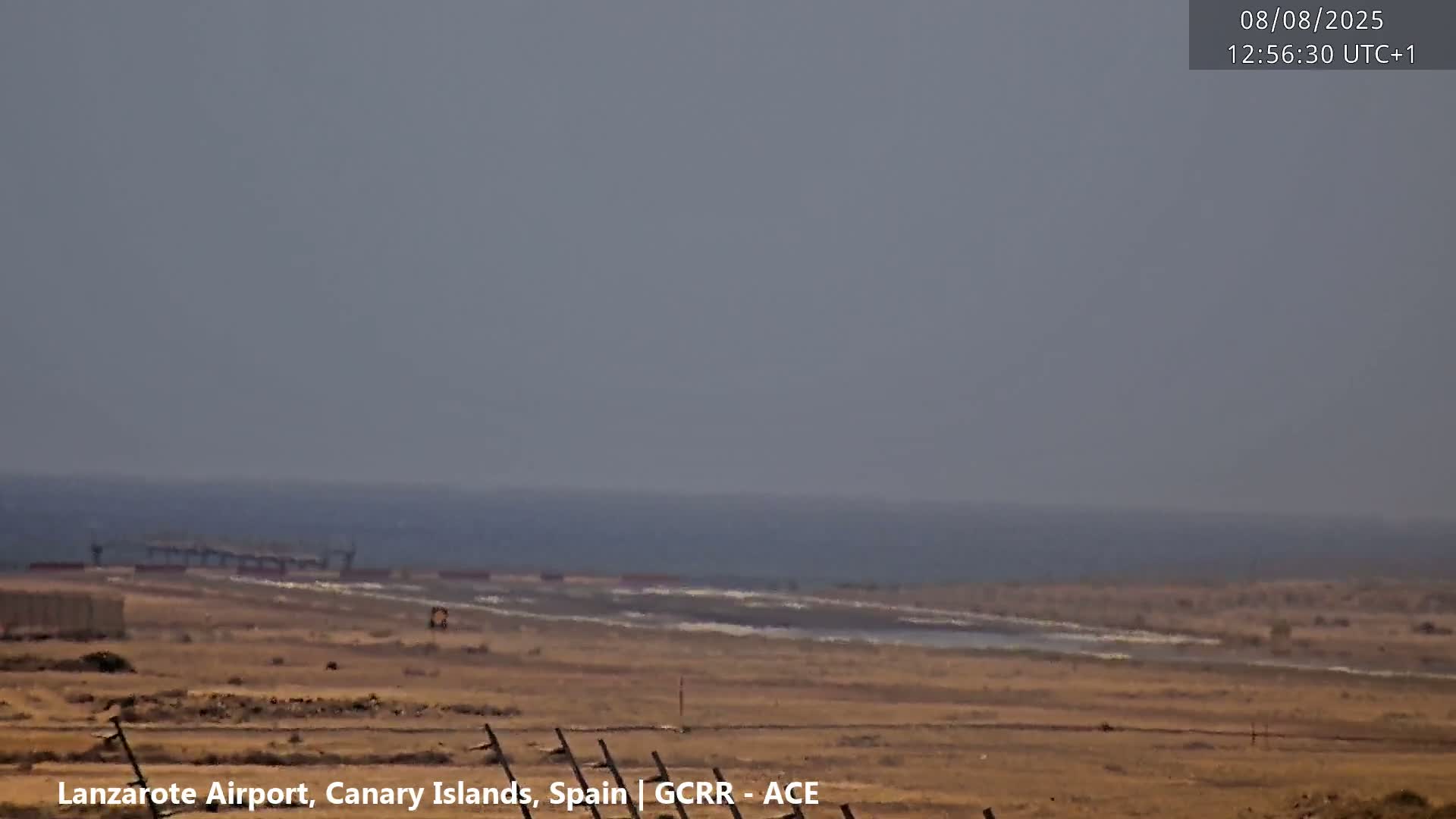 Lanzarote Airport from Inside Live Cam ACE/GCRR - Las Palmas , Canary Islands ,  Spain