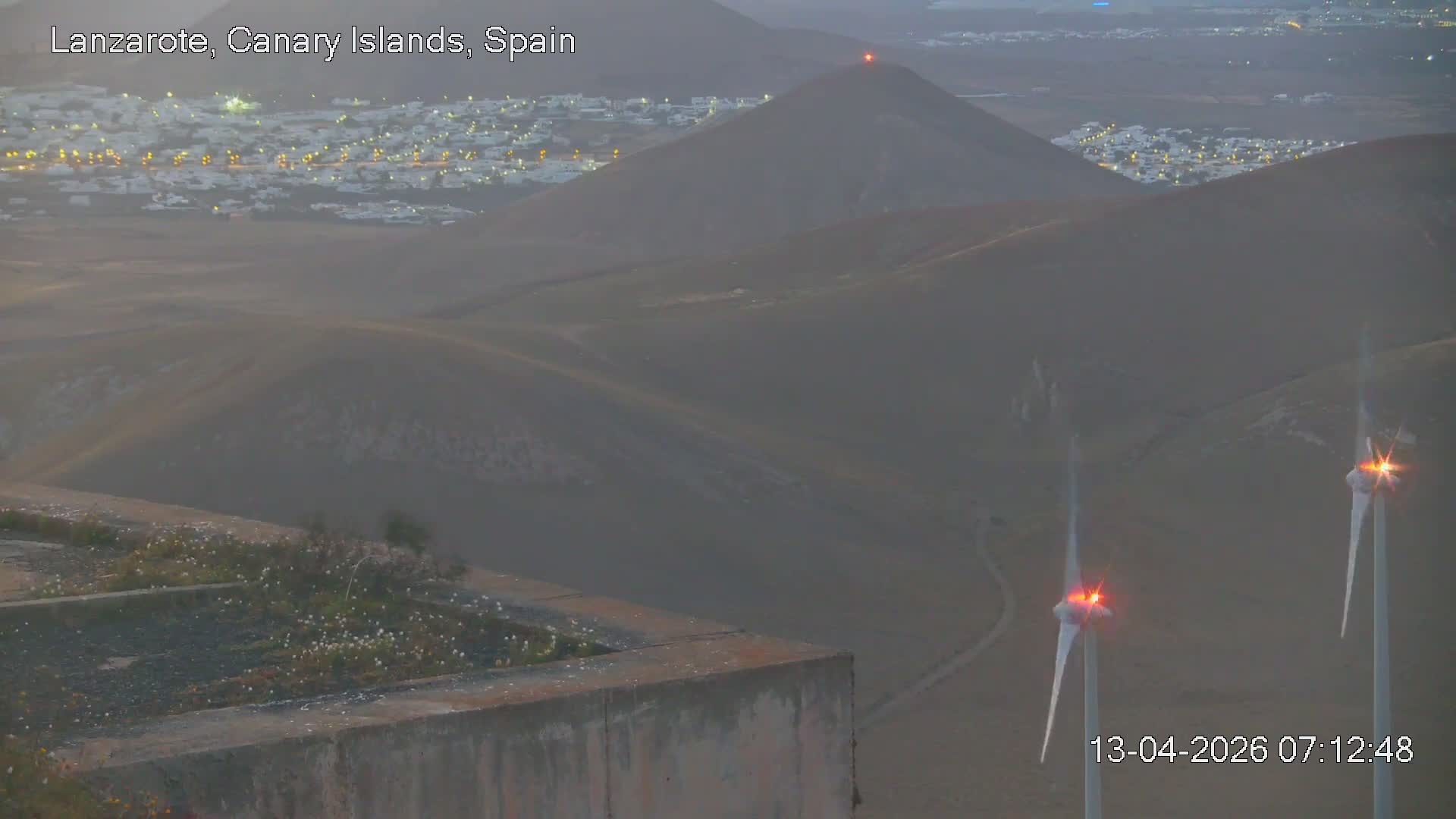 Lanzarote Airport from Inside Live Cam ACE/GCRR - Las Palmas , Canary Islands ,  Spain