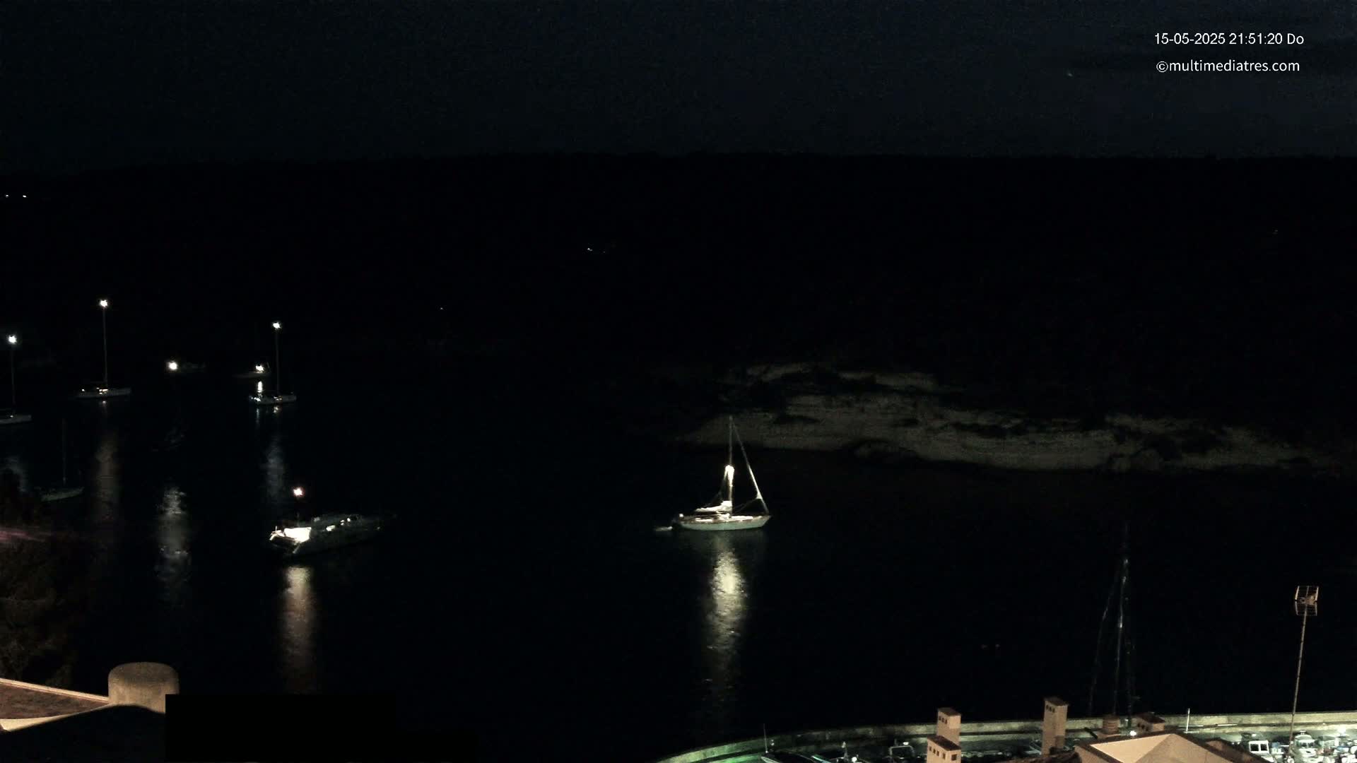 Cala Portal Vells Bay from Sol de Mallorca Live Cam - Mallorca, Balearic Islands, Spain