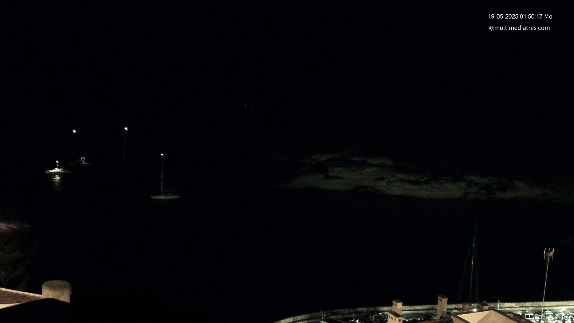 Cala Portal Vells Bay from Sol de Mallorca Live Cam - Mallorca, Balearic Islands, Spain