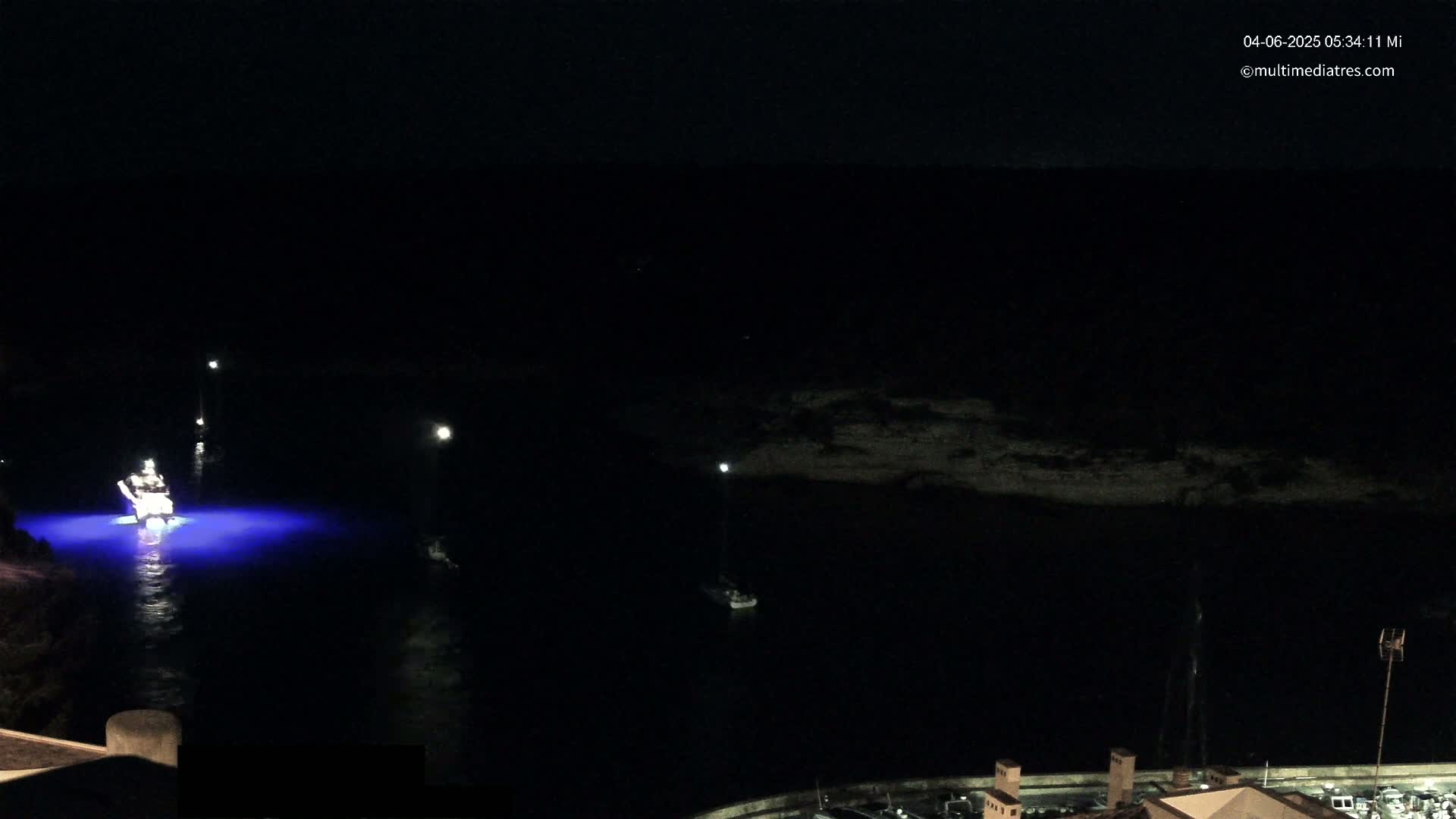Cala Portal Vells Bay from Sol de Mallorca Live Cam - Mallorca, Balearic Islands, Spain