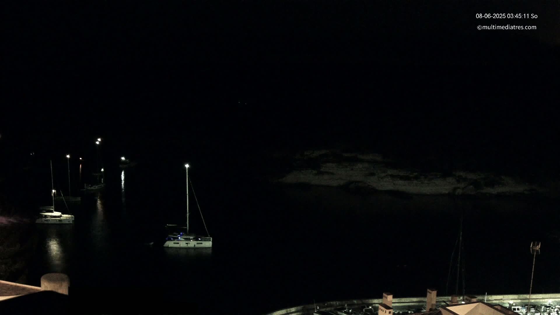 Cala Portal Vells Bay from Sol de Mallorca Live Cam - Mallorca, Balearic Islands, Spain