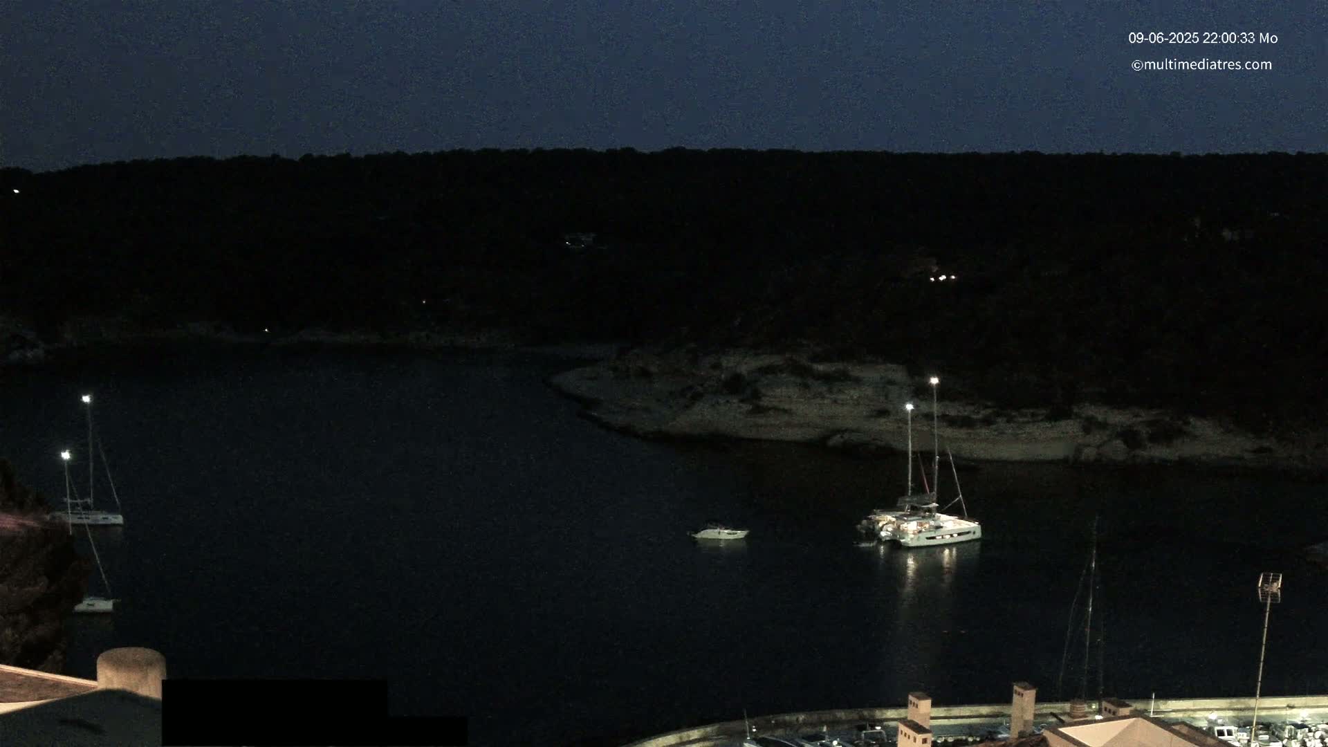 Cala Portal Vells Bay from Sol de Mallorca Live Cam - Mallorca, Balearic Islands, Spain