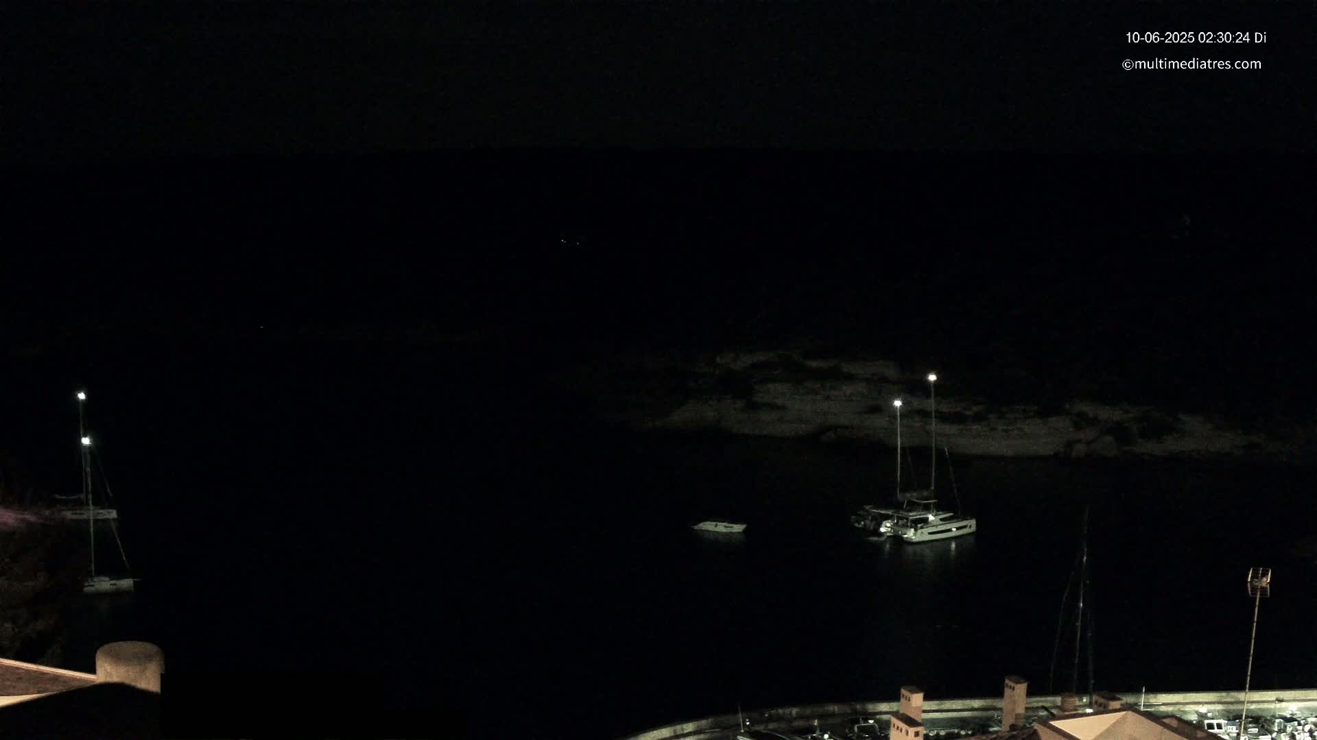 Cala Portal Vells Bay from Sol de Mallorca Live Cam - Mallorca, Balearic Islands, Spain