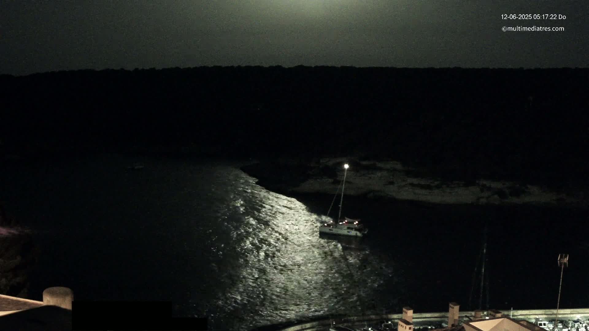 Cala Portal Vells Bay from Sol de Mallorca Live Cam - Mallorca, Balearic Islands, Spain