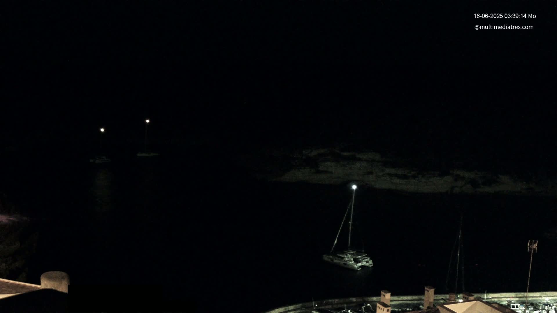 Cala Portal Vells Bay from Sol de Mallorca Live Cam - Mallorca, Balearic Islands, Spain