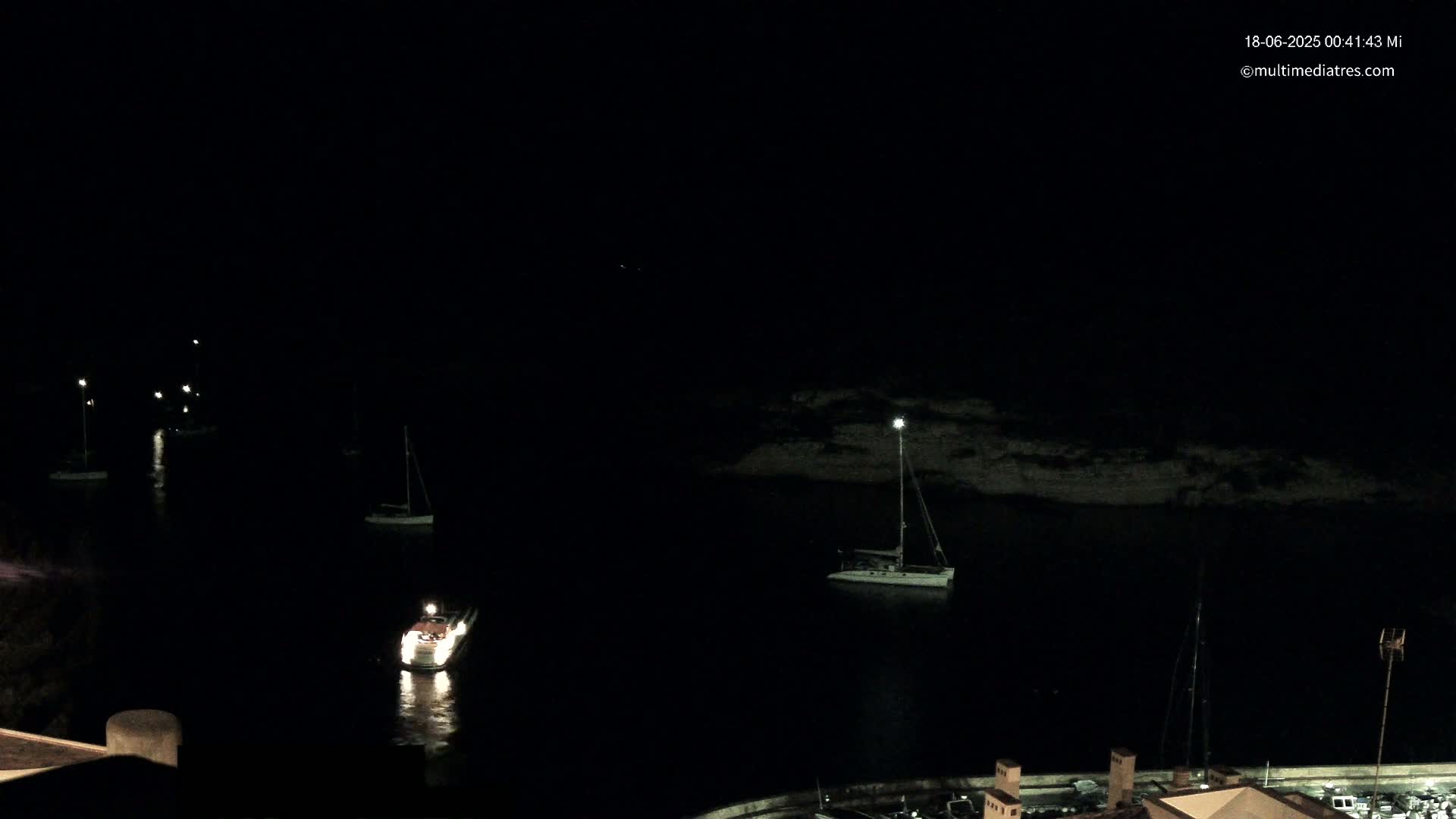 Cala Portal Vells Bay from Sol de Mallorca Live Cam - Mallorca, Balearic Islands, Spain