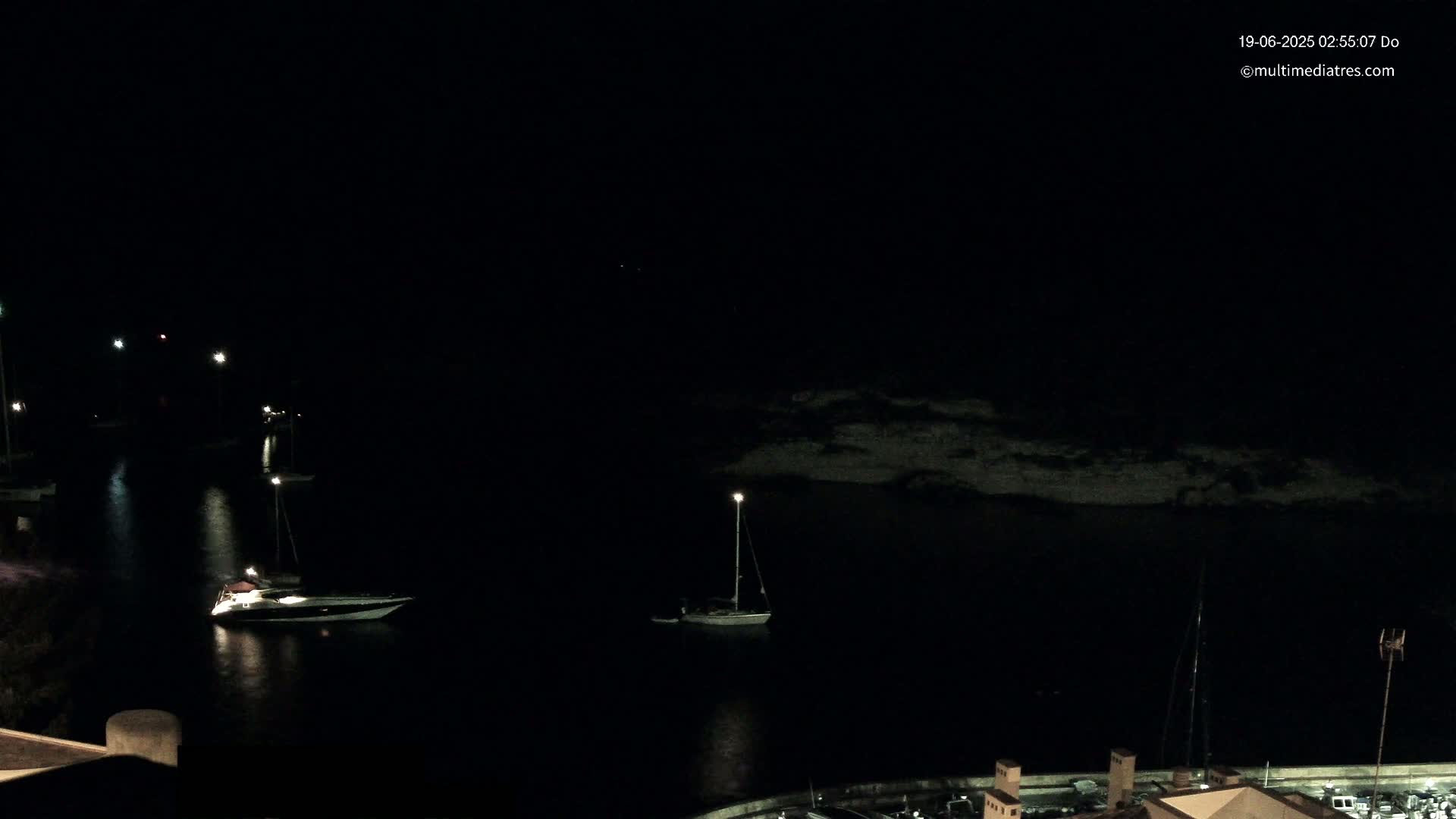 Cala Portal Vells Bay from Sol de Mallorca Live Cam - Mallorca, Balearic Islands, Spain