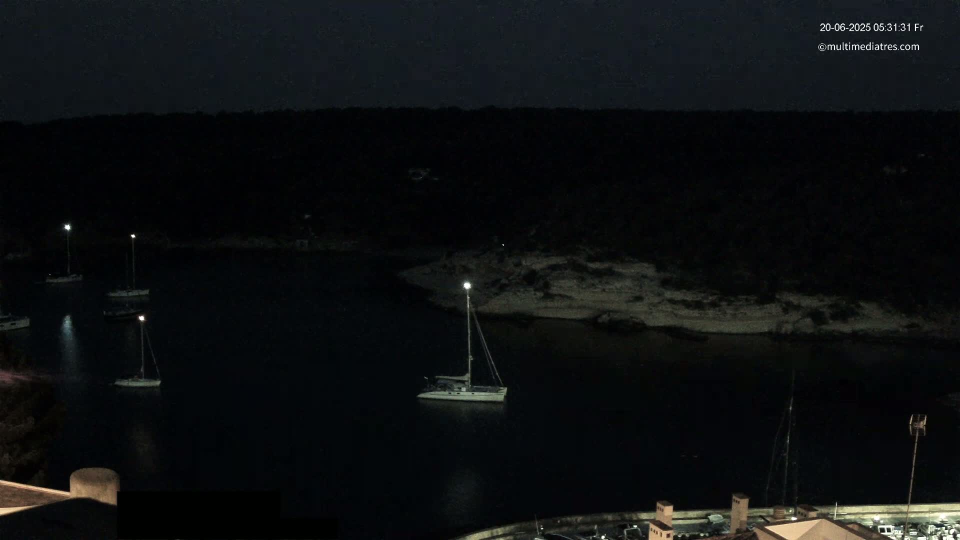Cala Portal Vells Bay from Sol de Mallorca Live Cam - Mallorca, Balearic Islands, Spain