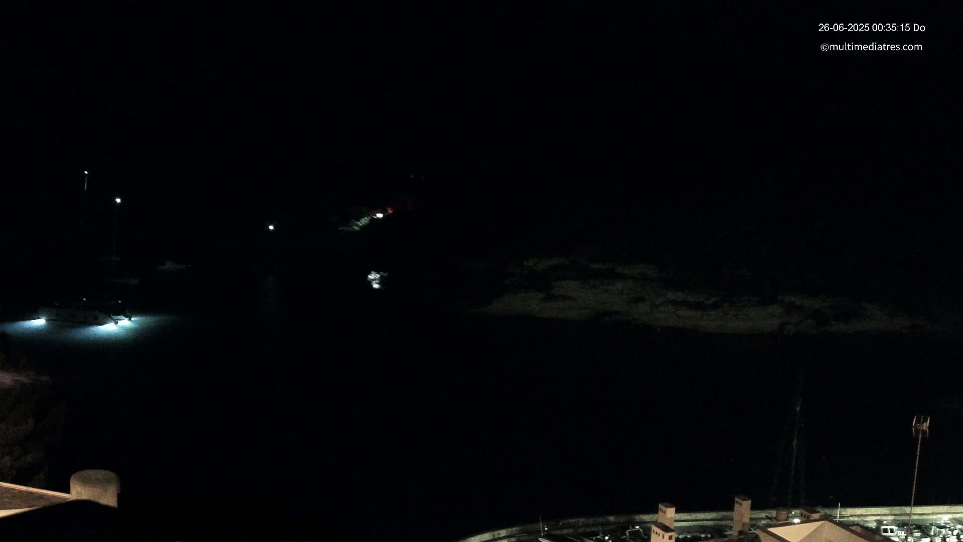 Cala Portal Vells Bay from Sol de Mallorca Live Cam - Mallorca, Balearic Islands, Spain