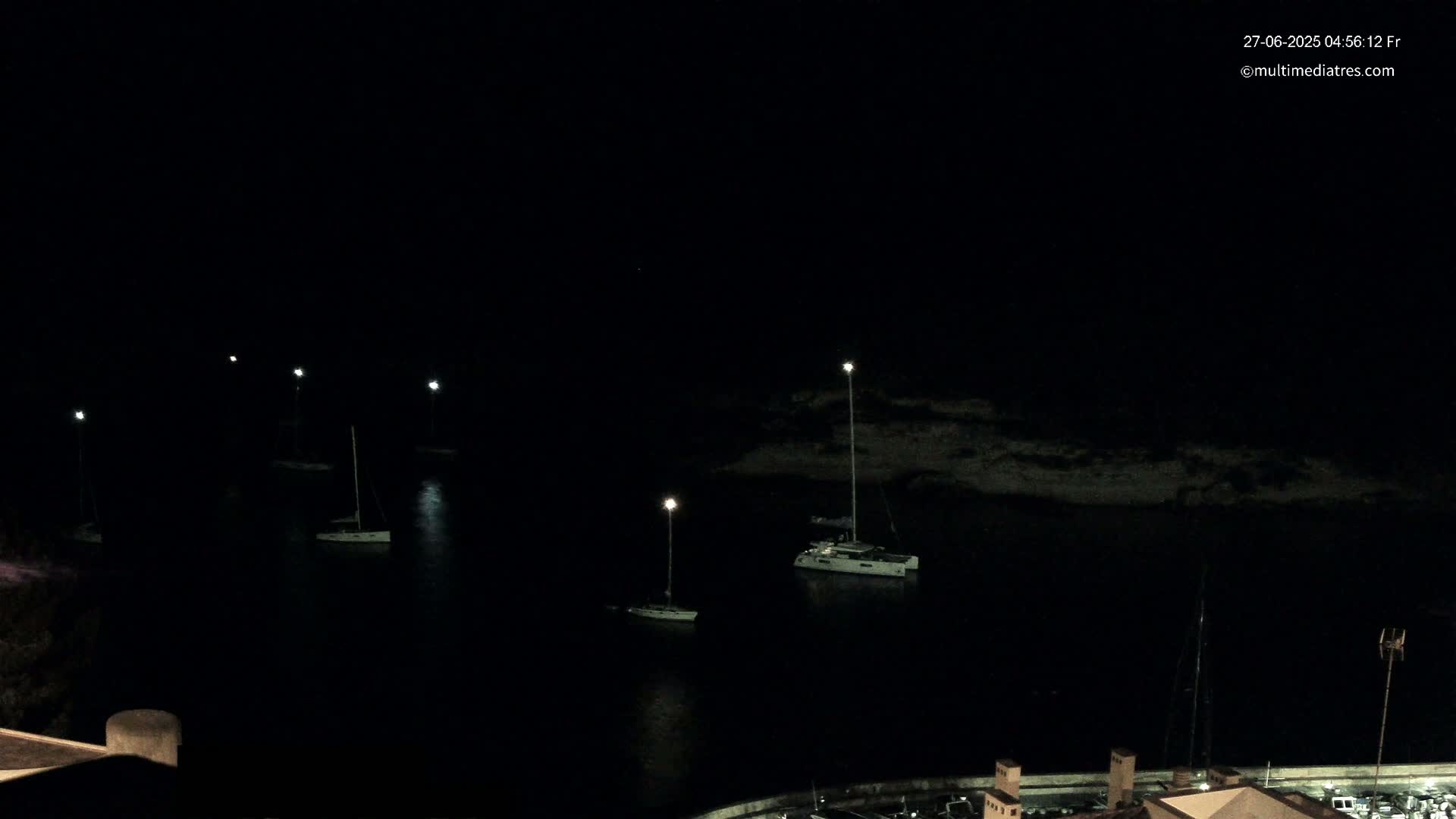Cala Portal Vells Bay from Sol de Mallorca Live Cam - Mallorca, Balearic Islands, Spain