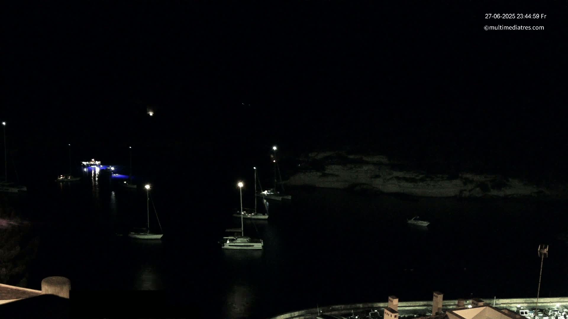 Cala Portal Vells Bay from Sol de Mallorca Live Cam - Mallorca, Balearic Islands, Spain