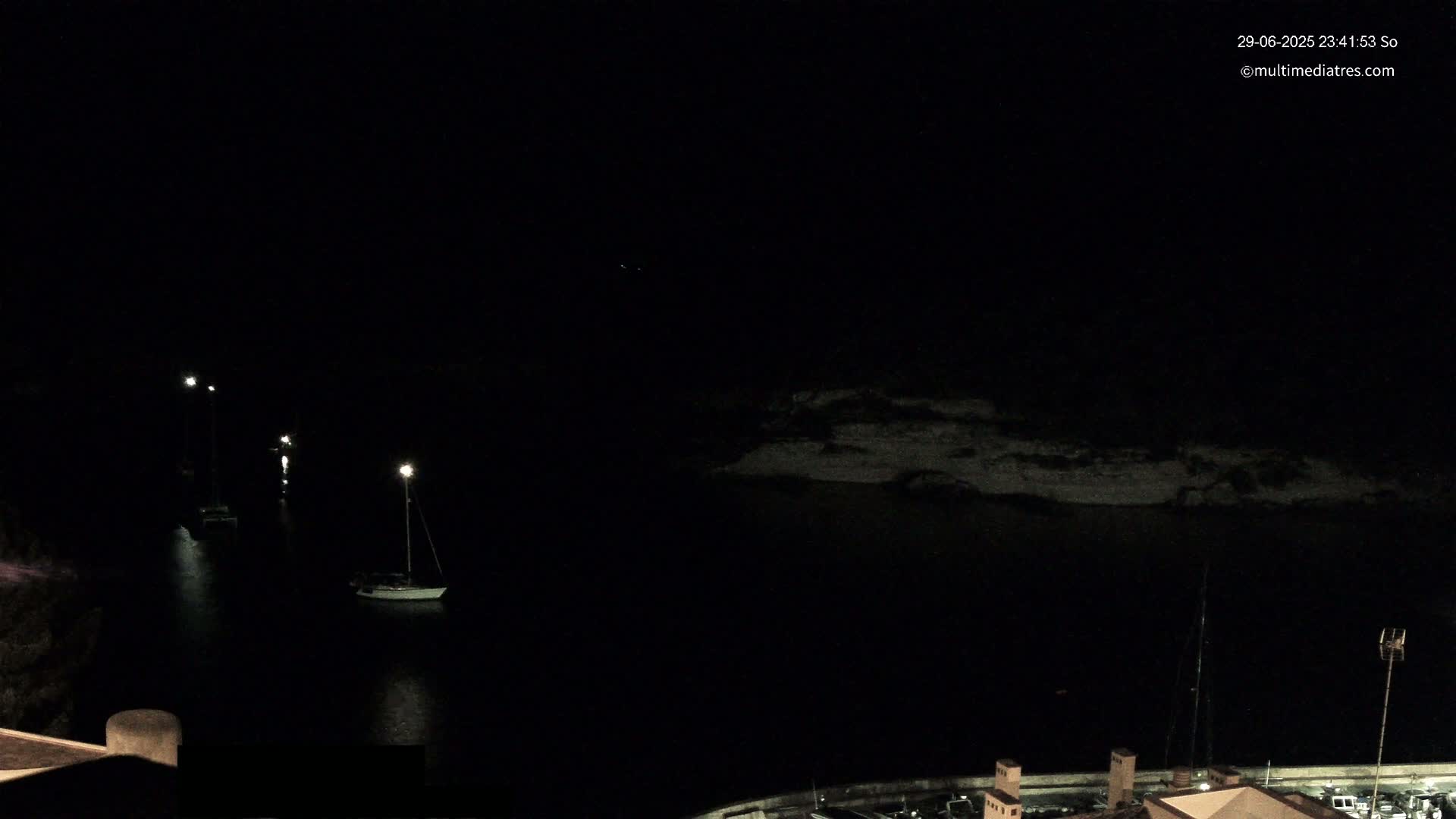 Cala Portal Vells Bay from Sol de Mallorca Live Cam - Mallorca, Balearic Islands, Spain