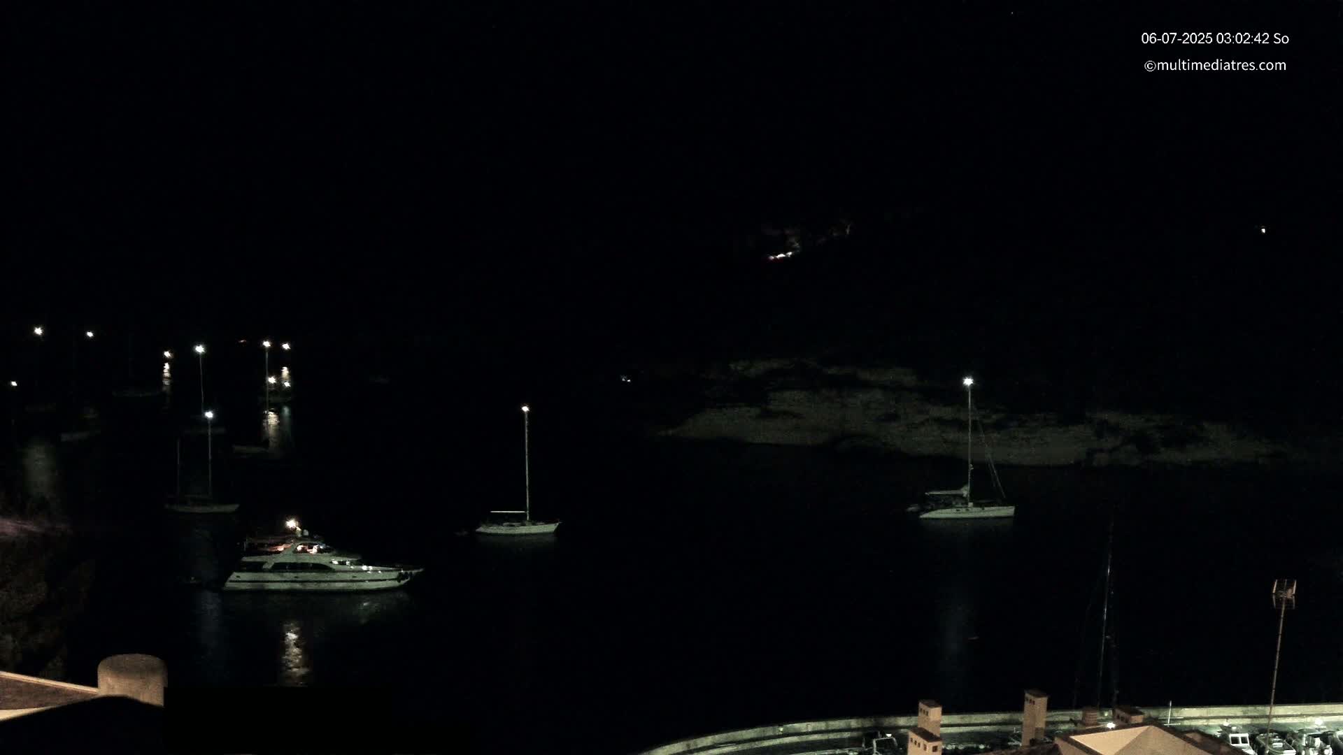 Cala Portal Vells Bay from Sol de Mallorca Live Cam - Mallorca, Balearic Islands, Spain