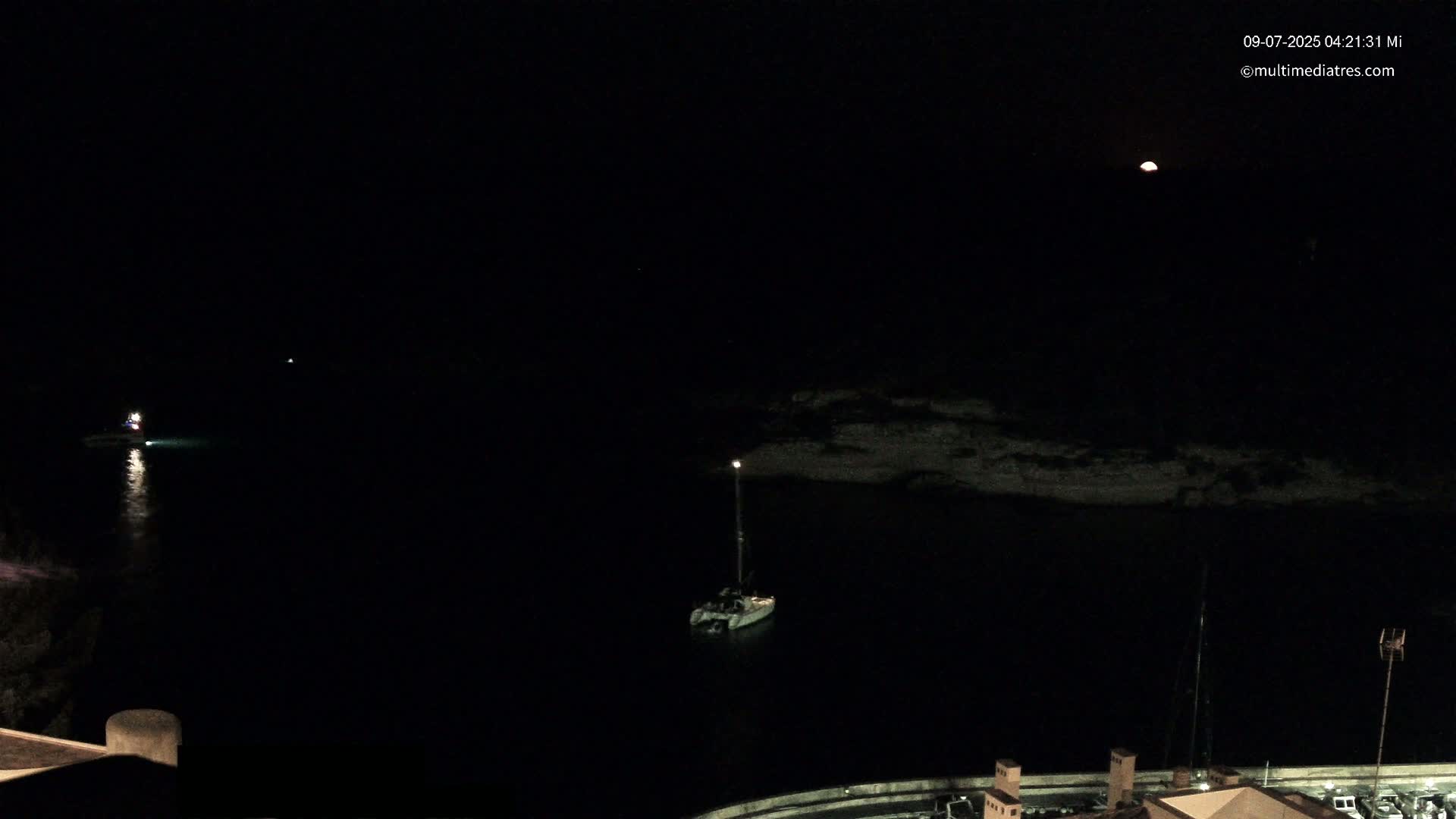 Cala Portal Vells Bay from Sol de Mallorca Live Cam - Mallorca, Balearic Islands, Spain