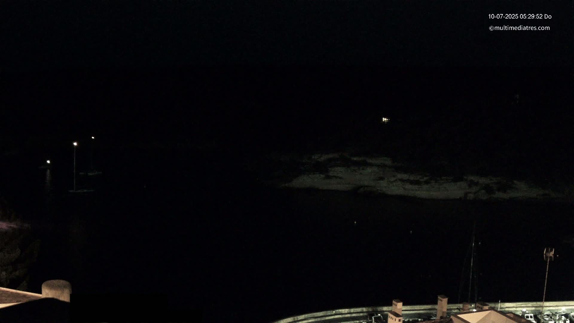Cala Portal Vells Bay from Sol de Mallorca Live Cam - Mallorca, Balearic Islands, Spain