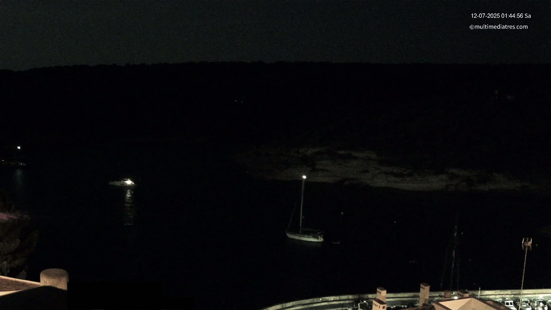 Cala Portal Vells Bay from Sol de Mallorca Live Cam - Mallorca, Balearic Islands, Spain