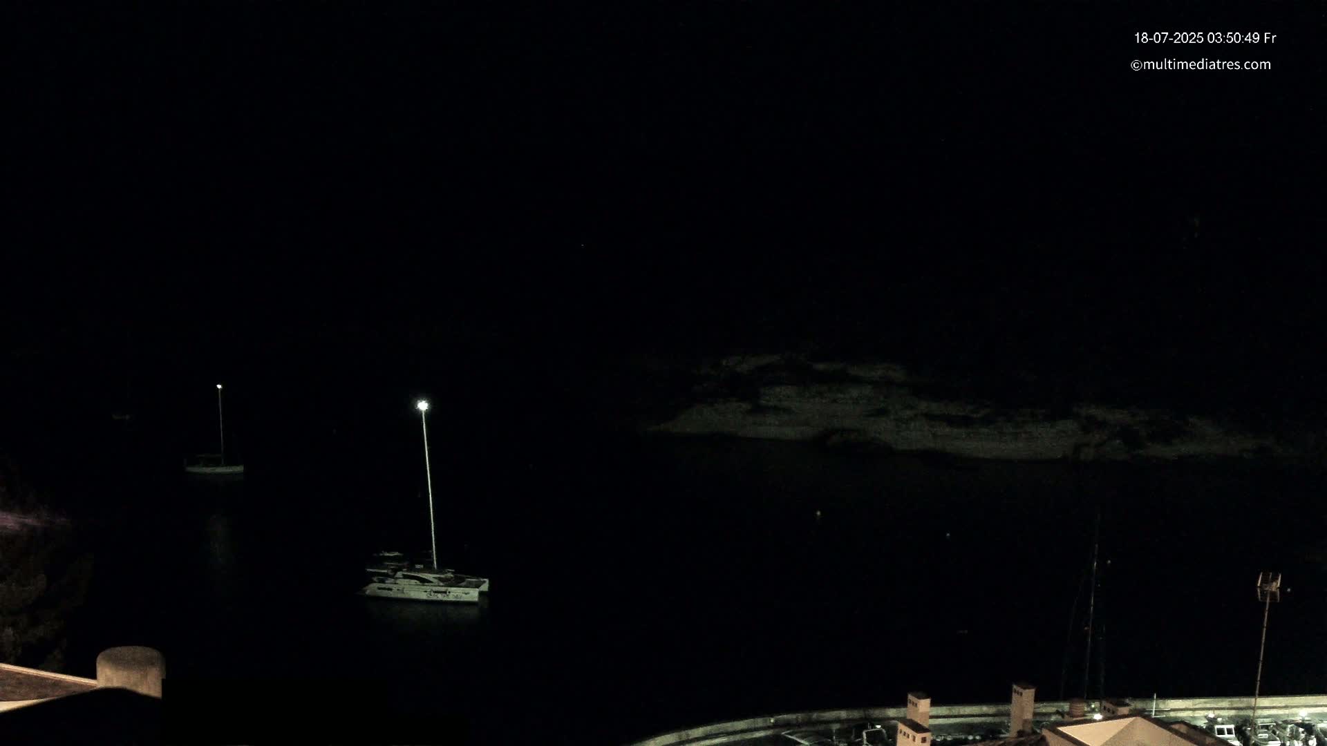 Cala Portal Vells Bay from Sol de Mallorca Live Cam - Mallorca, Balearic Islands, Spain