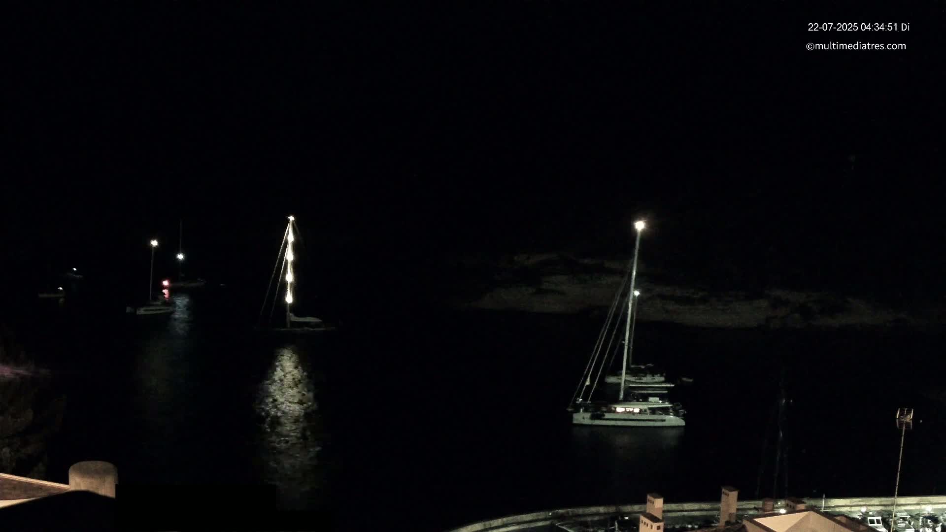 Cala Portal Vells Bay from Sol de Mallorca Live Cam - Mallorca, Balearic Islands, Spain