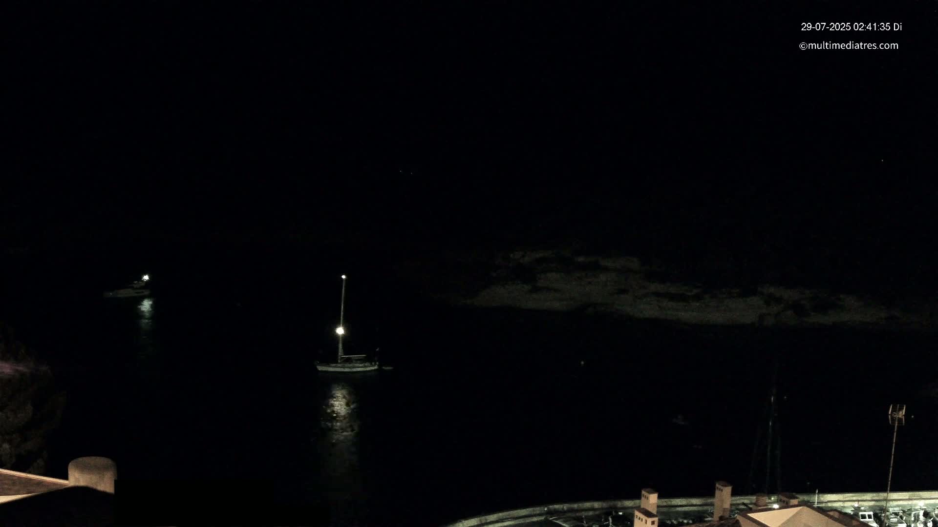 Cala Portal Vells Bay from Sol de Mallorca Live Cam - Mallorca, Balearic Islands, Spain