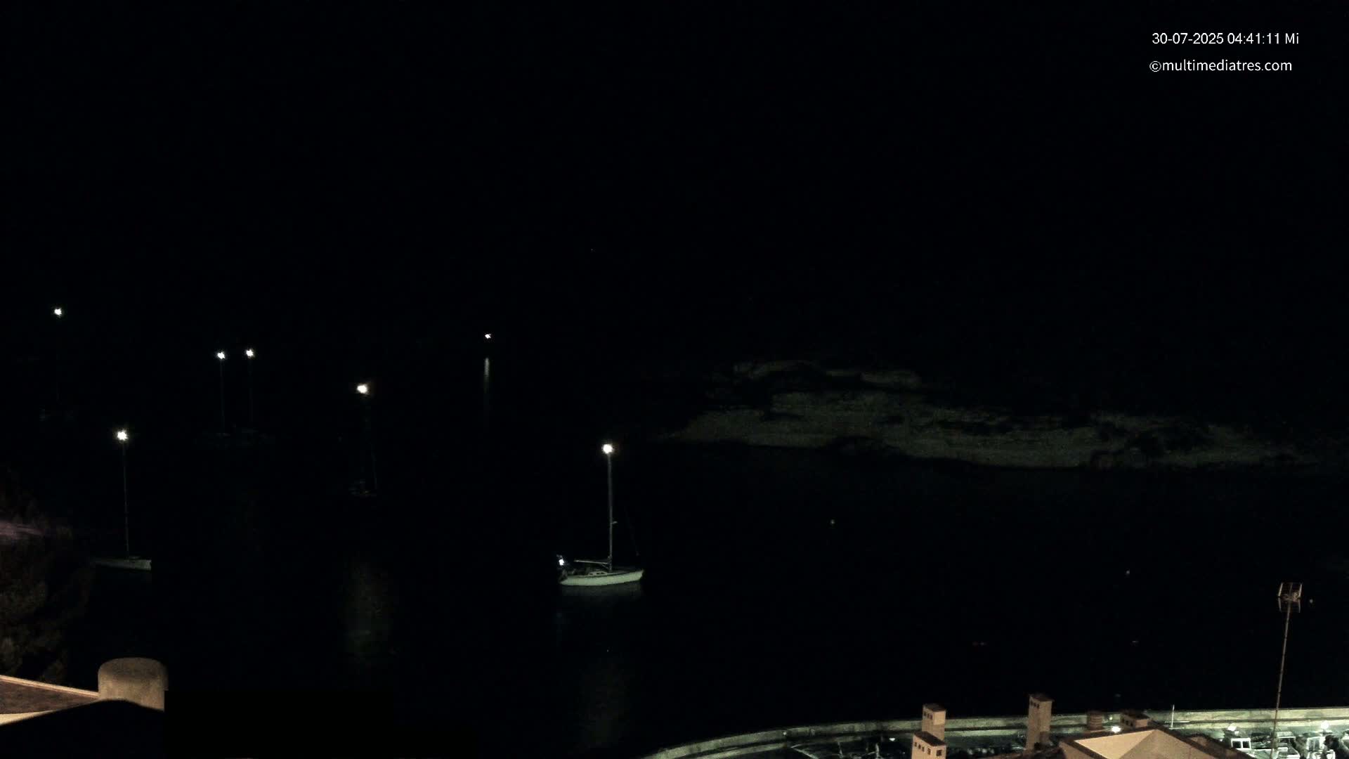 Cala Portal Vells Bay from Sol de Mallorca Live Cam - Mallorca, Balearic Islands, Spain