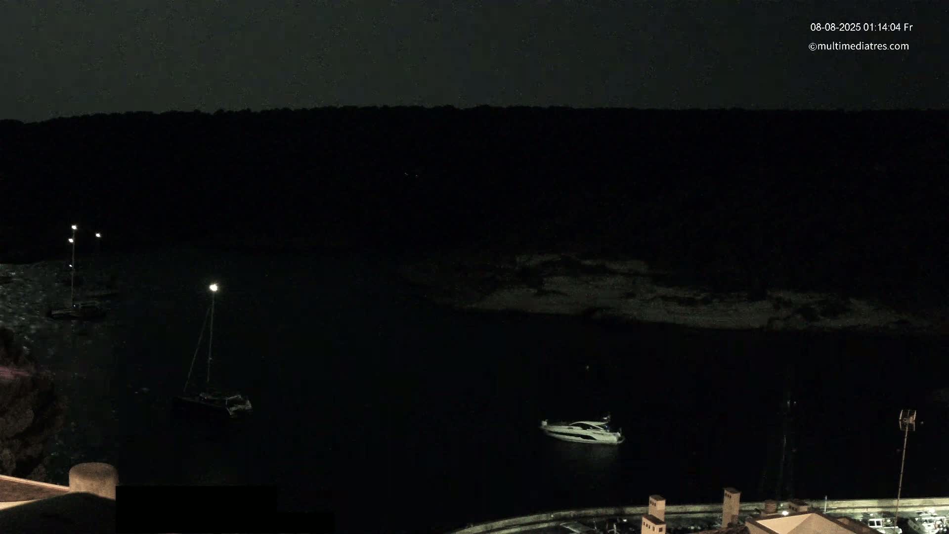 Cala Portal Vells Bay from Sol de Mallorca Live Cam - Mallorca, Balearic Islands, Spain