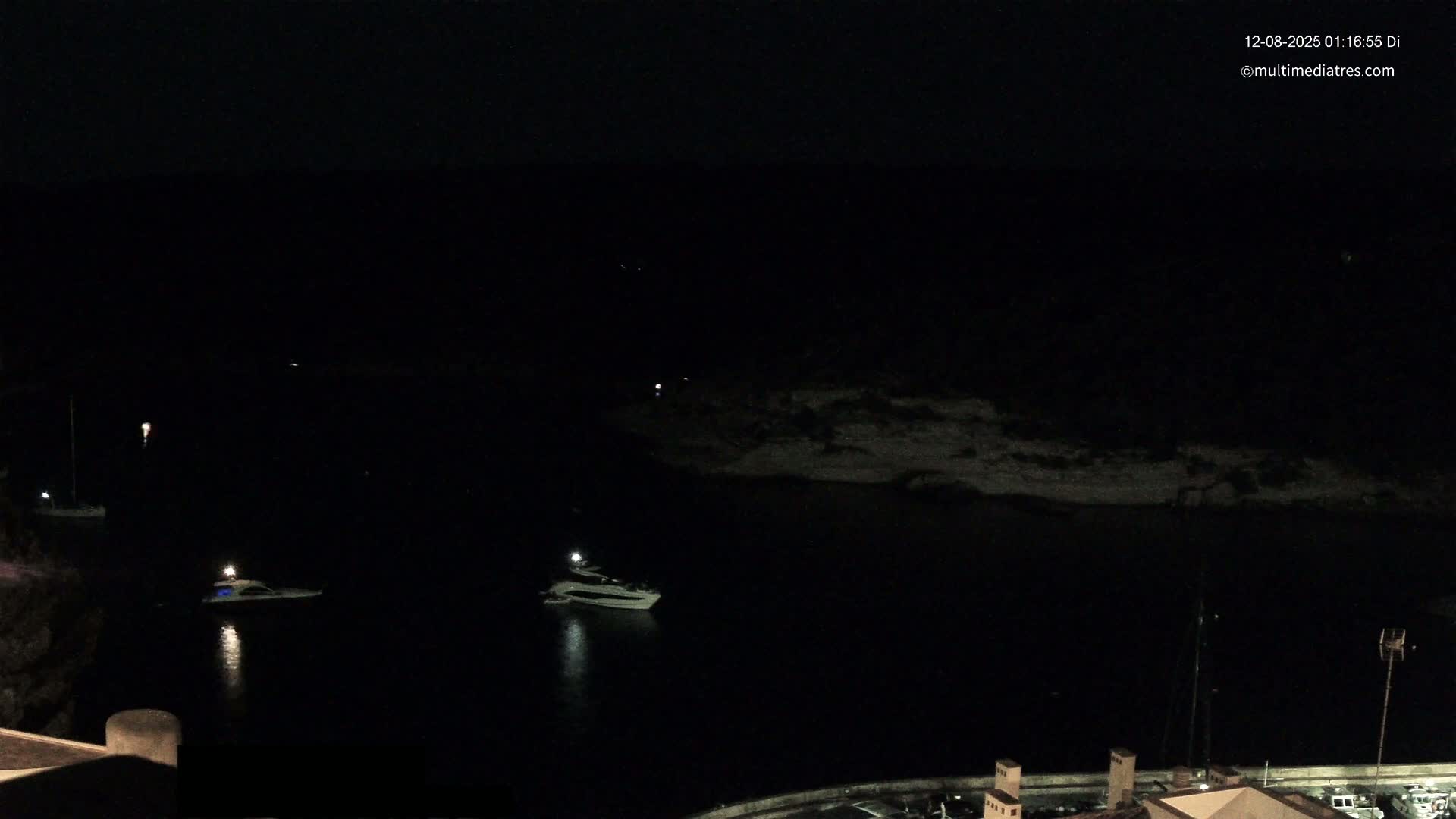 Cala Portal Vells Bay from Sol de Mallorca Live Cam - Mallorca, Balearic Islands, Spain