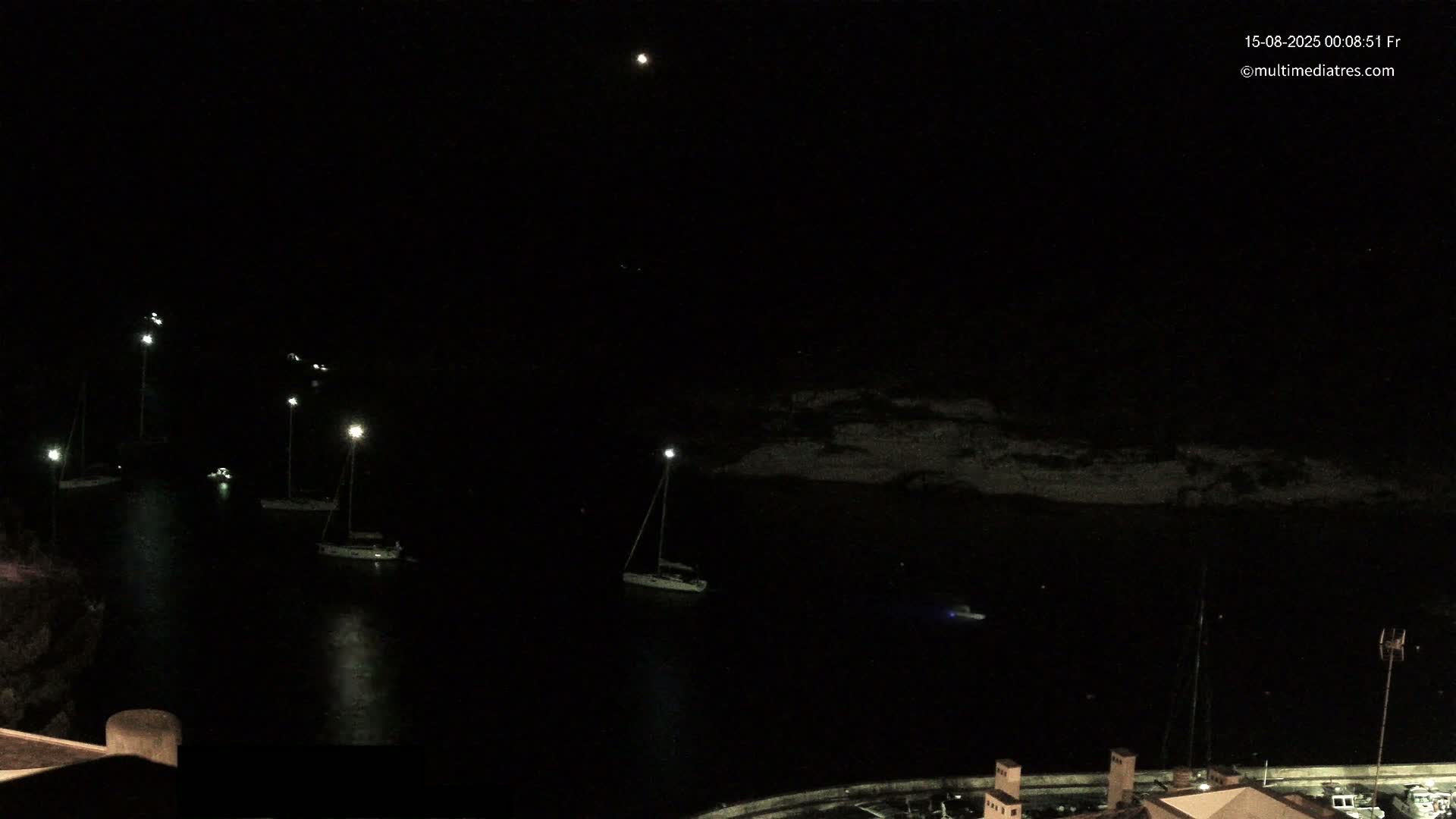 Cala Portal Vells Bay from Sol de Mallorca Live Cam - Mallorca, Balearic Islands, Spain