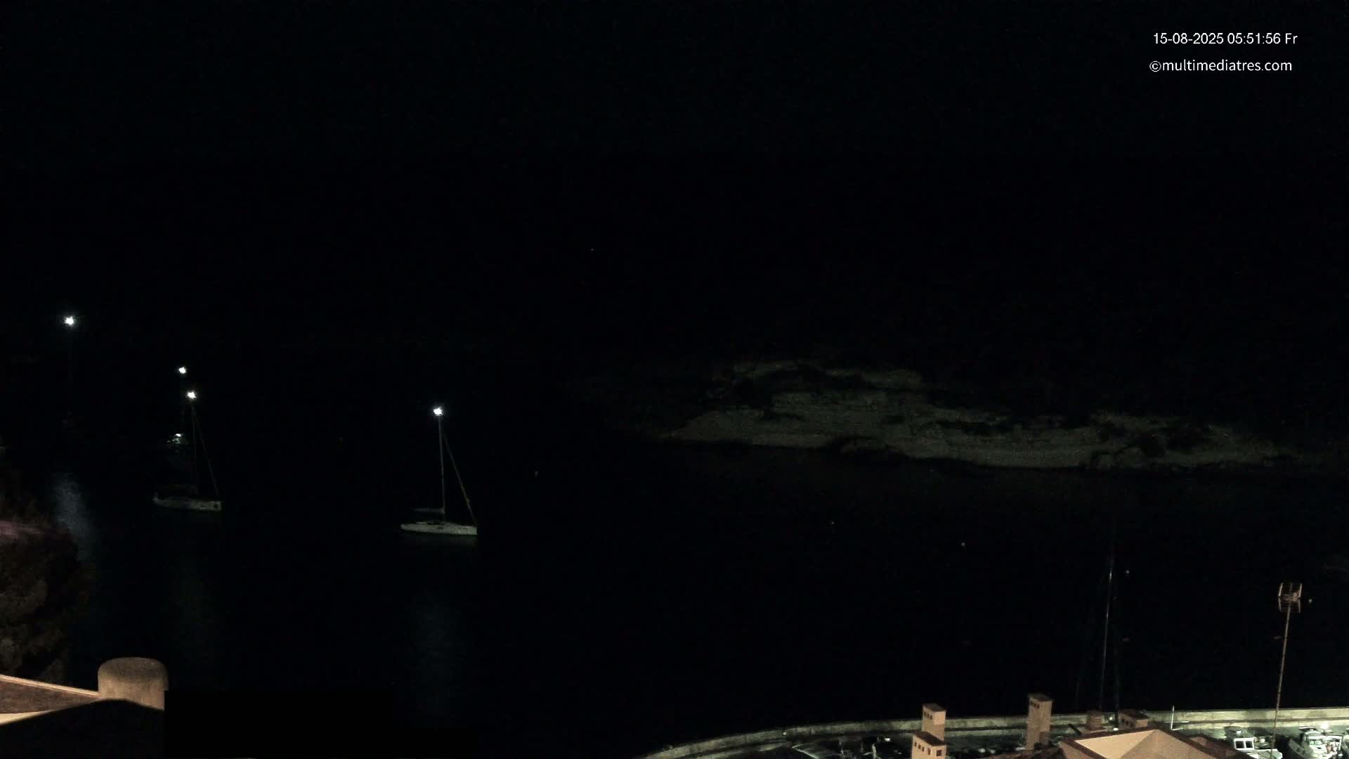 Cala Portal Vells Bay from Sol de Mallorca Live Cam - Mallorca, Balearic Islands, Spain