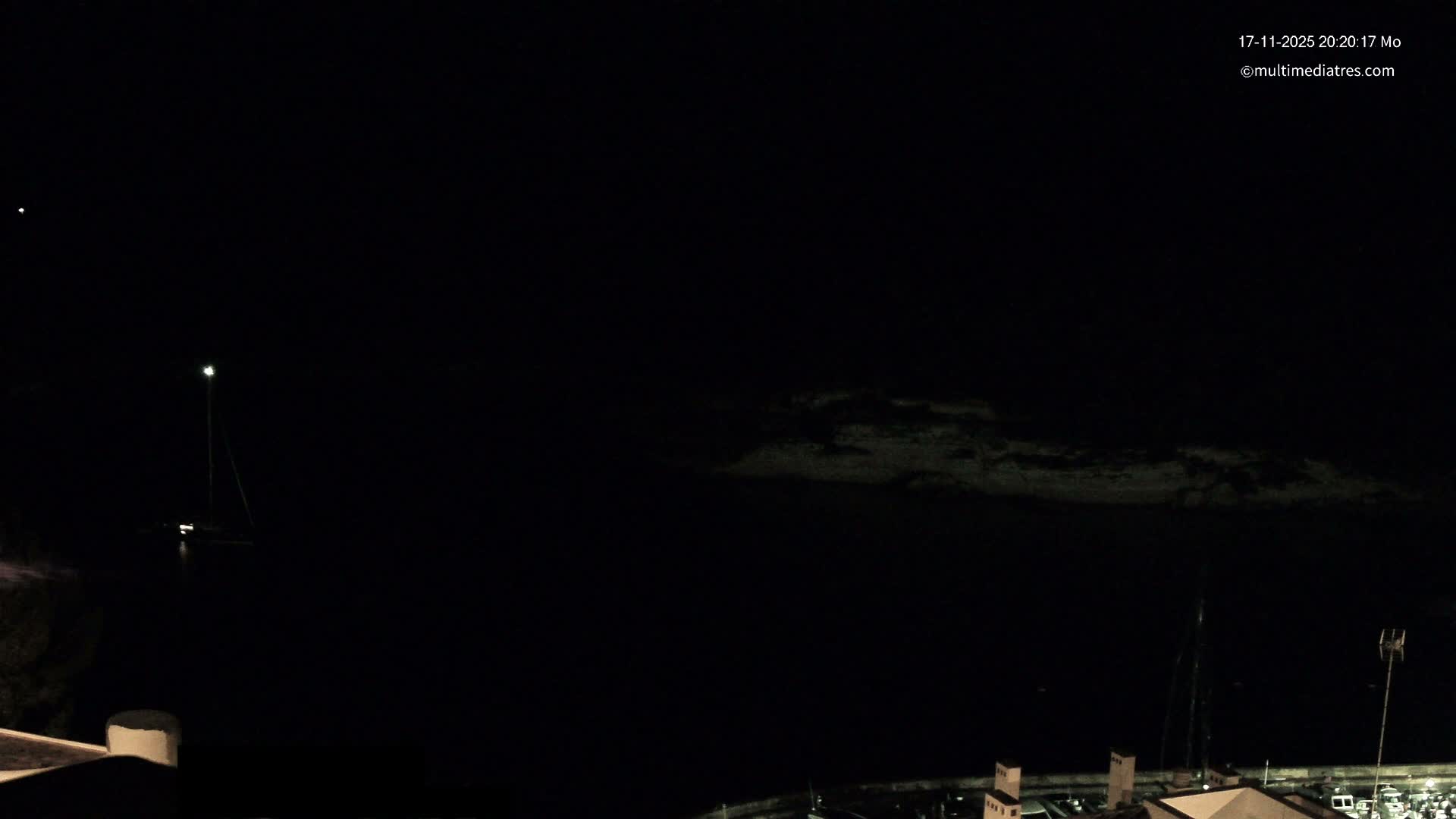 Cala Portal Vells Bay from Sol de Mallorca Live Cam - Mallorca, Balearic Islands, Spain