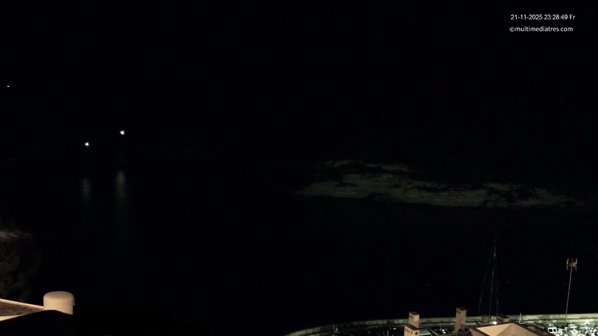 Cala Portal Vells Bay from Sol de Mallorca Live Cam - Mallorca, Balearic Islands, Spain