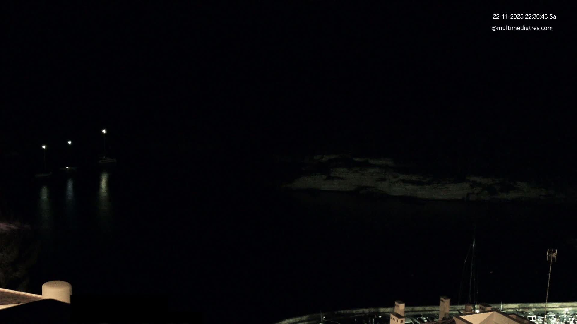 Cala Portal Vells Bay from Sol de Mallorca Live Cam - Mallorca, Balearic Islands, Spain