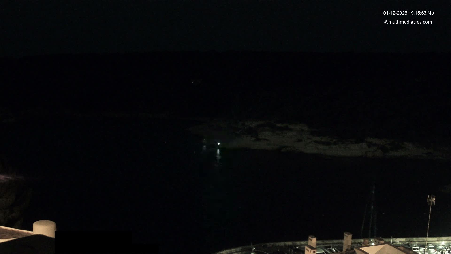 Cala Portal Vells Bay from Sol de Mallorca Live Cam - Mallorca, Balearic Islands, Spain