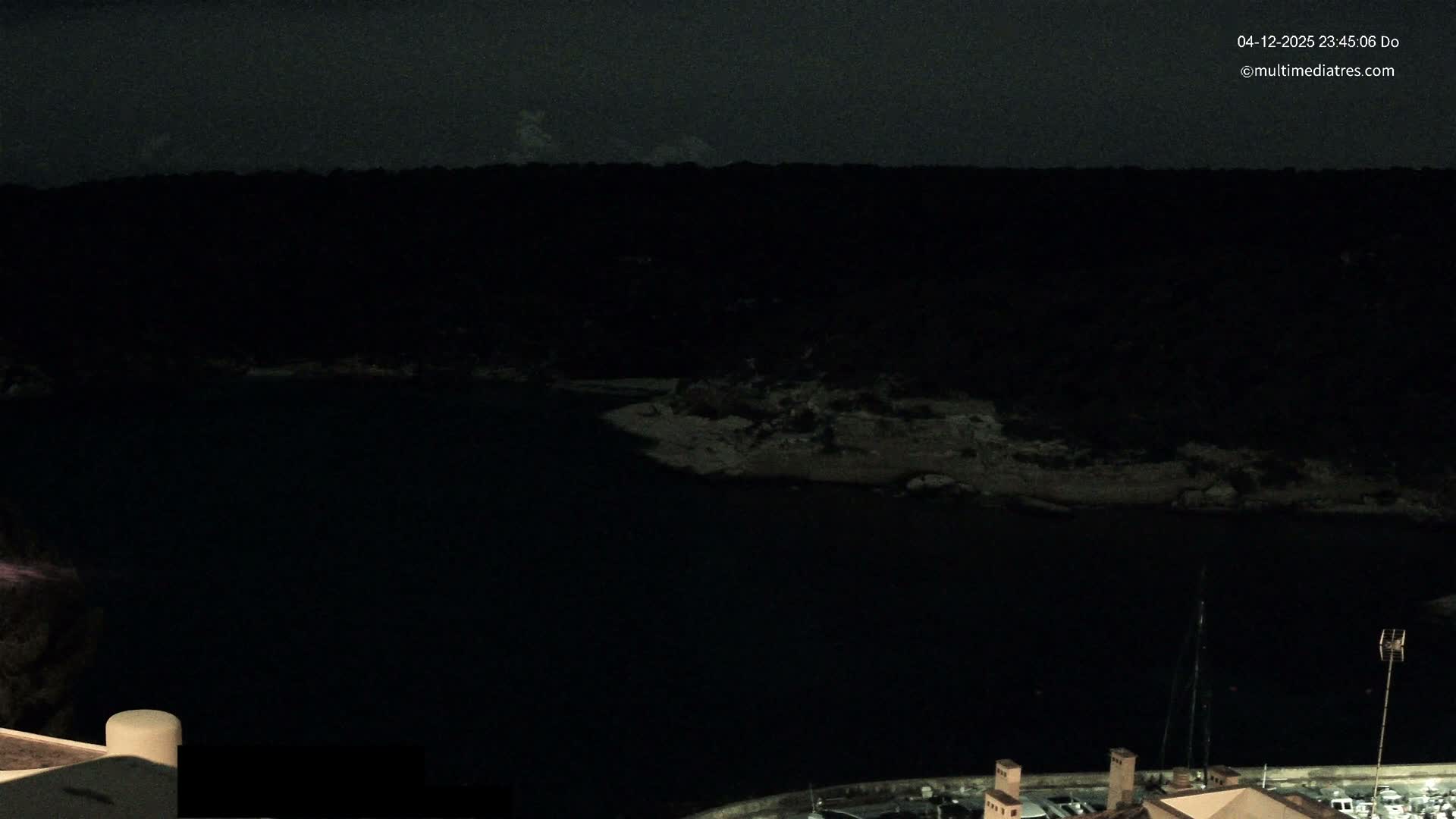 Cala Portal Vells Bay from Sol de Mallorca Live Cam - Mallorca, Balearic Islands, Spain