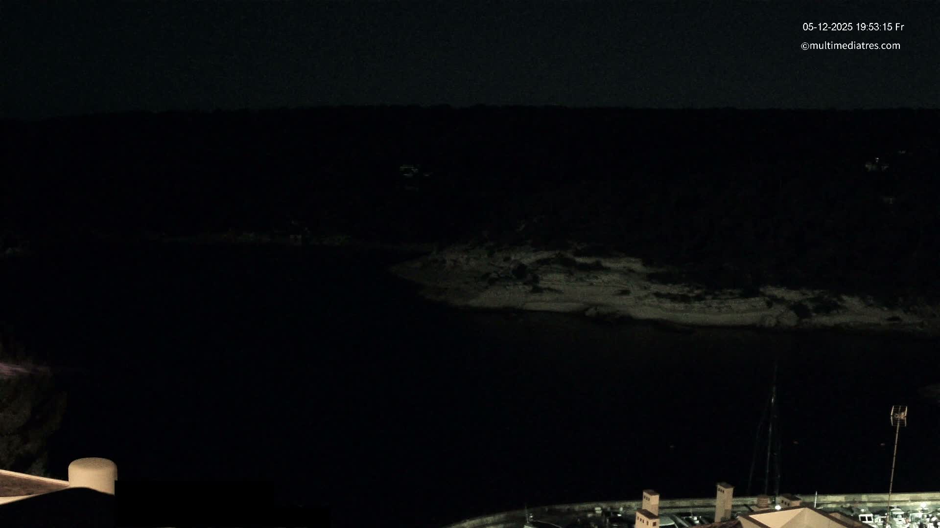 Cala Portal Vells Bay from Sol de Mallorca Live Cam - Mallorca, Balearic Islands, Spain