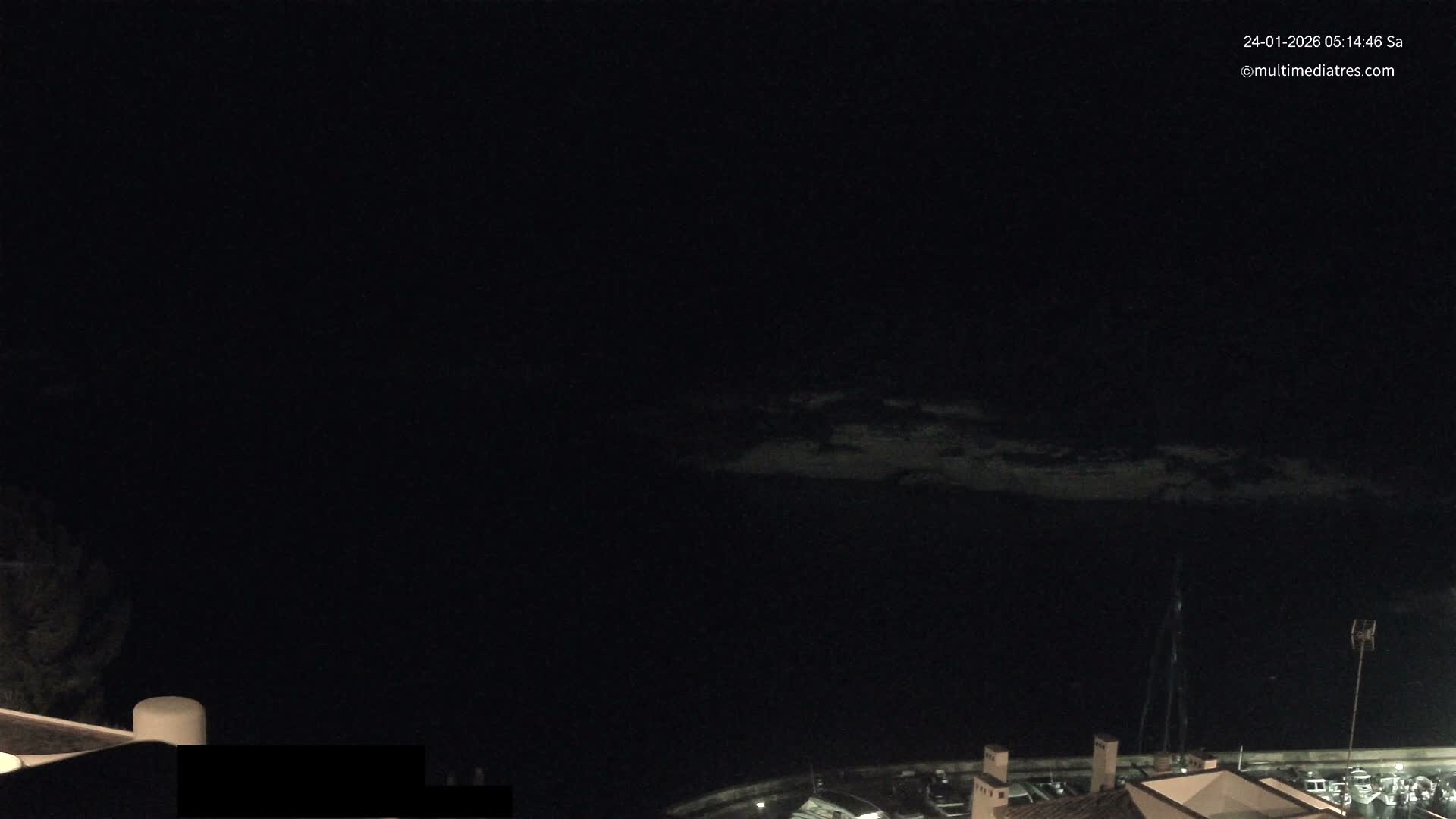 Cala Portal Vells Bay from Sol de Mallorca Live Cam - Mallorca, Balearic Islands, Spain