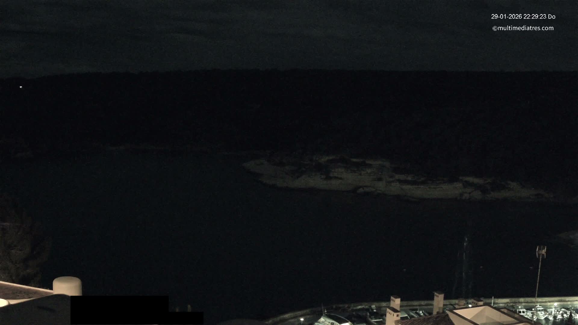 Cala Portal Vells Bay from Sol de Mallorca Live Cam - Mallorca, Balearic Islands, Spain
