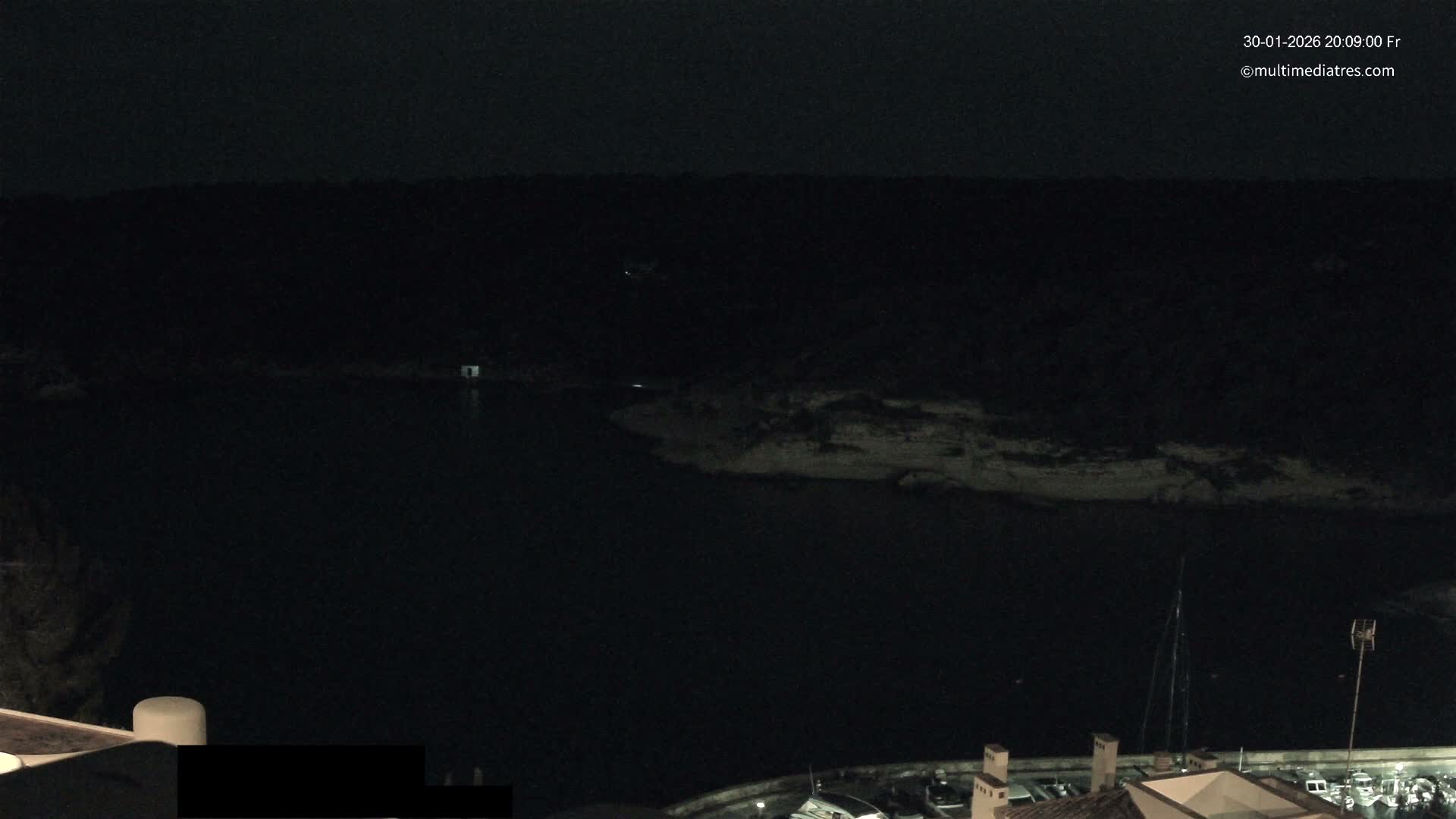 Cala Portal Vells Bay from Sol de Mallorca Live Cam - Mallorca, Balearic Islands, Spain