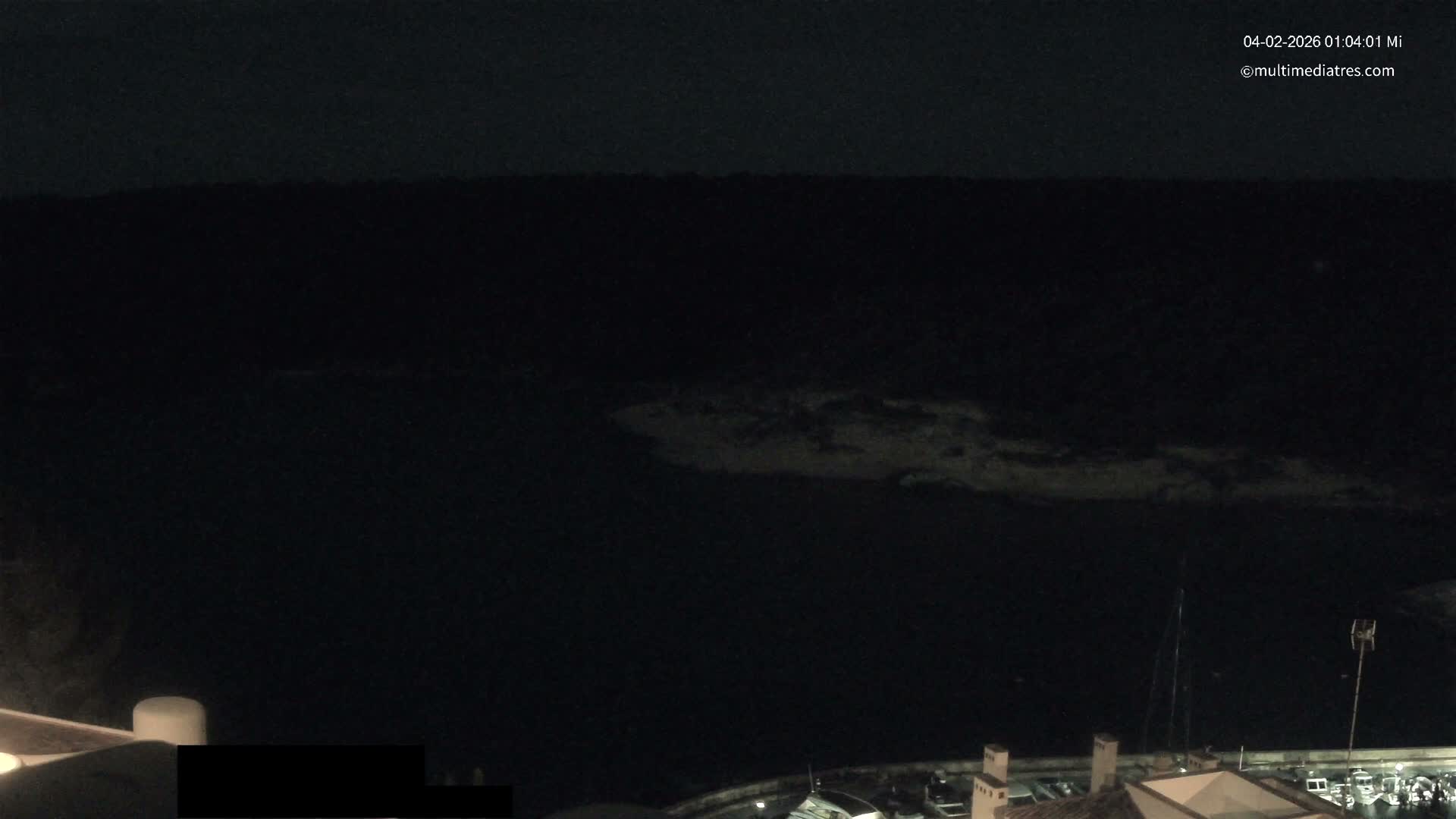 Cala Portal Vells Bay from Sol de Mallorca Live Cam - Mallorca, Balearic Islands, Spain
