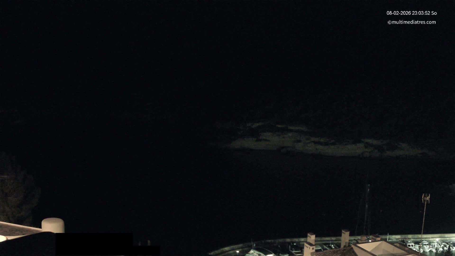 Cala Portal Vells Bay from Sol de Mallorca Live Cam - Mallorca, Balearic Islands, Spain