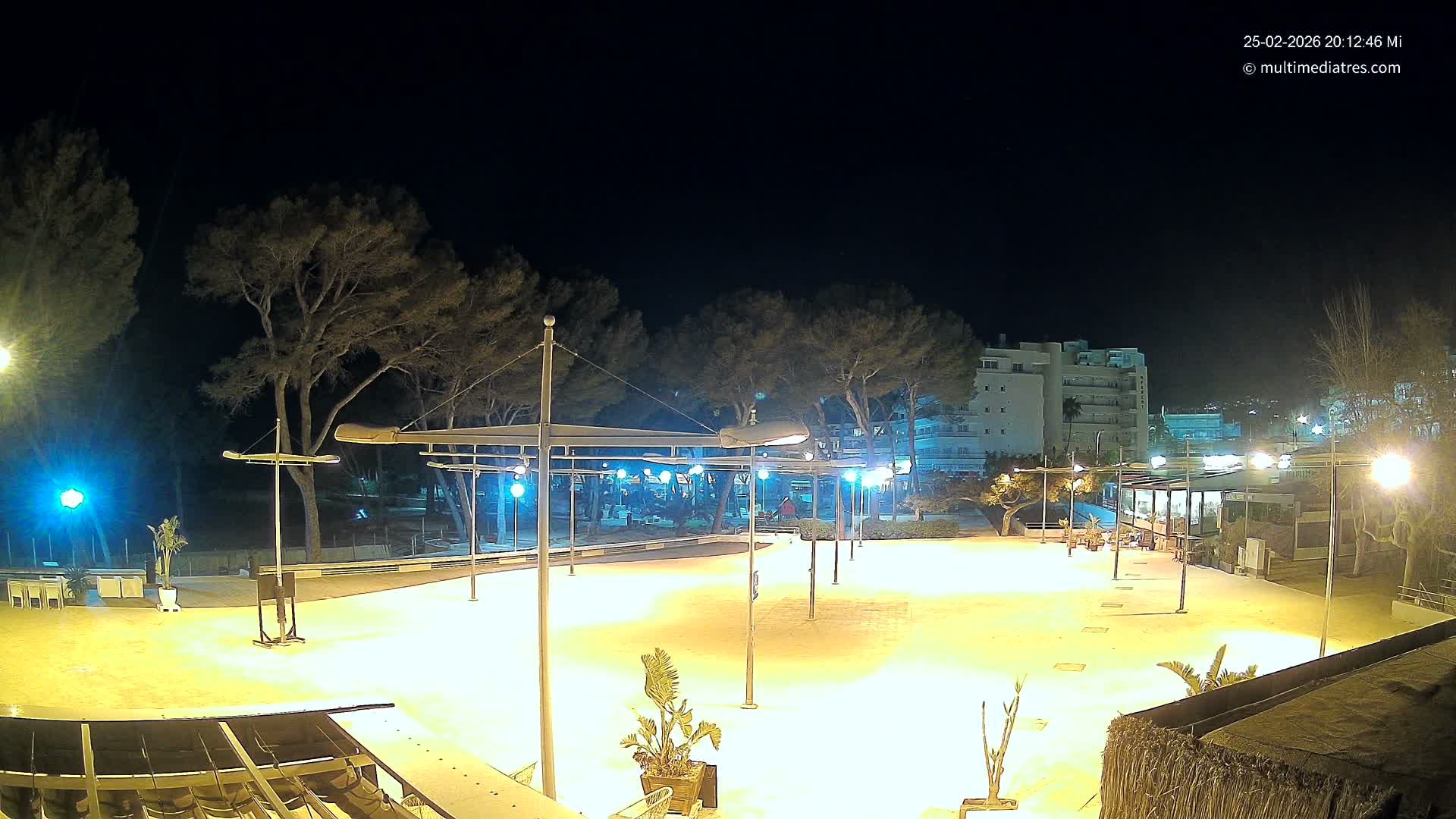 Cala Portal Vells Bay from Sol de Mallorca Live Cam - Mallorca, Balearic Islands, Spain