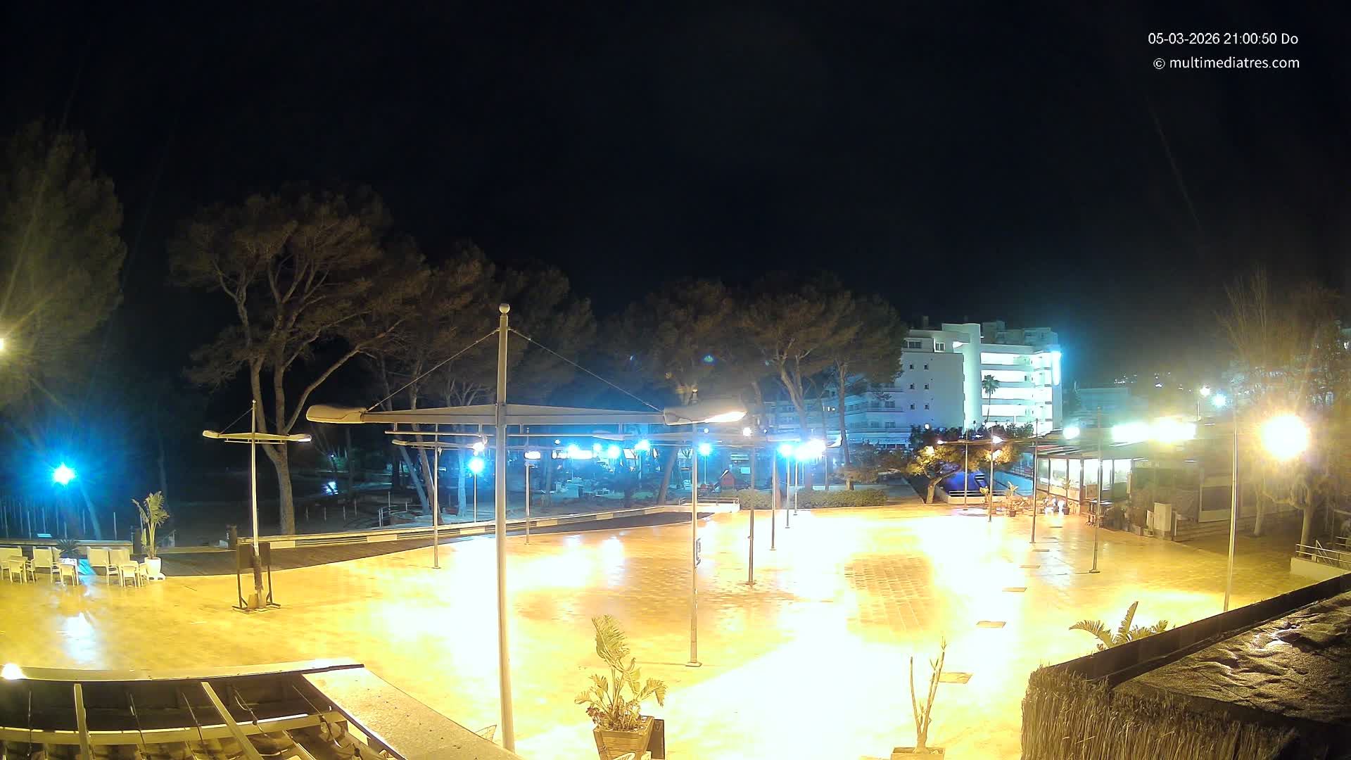 Cala Portal Vells Bay from Sol de Mallorca Live Cam - Mallorca, Balearic Islands, Spain