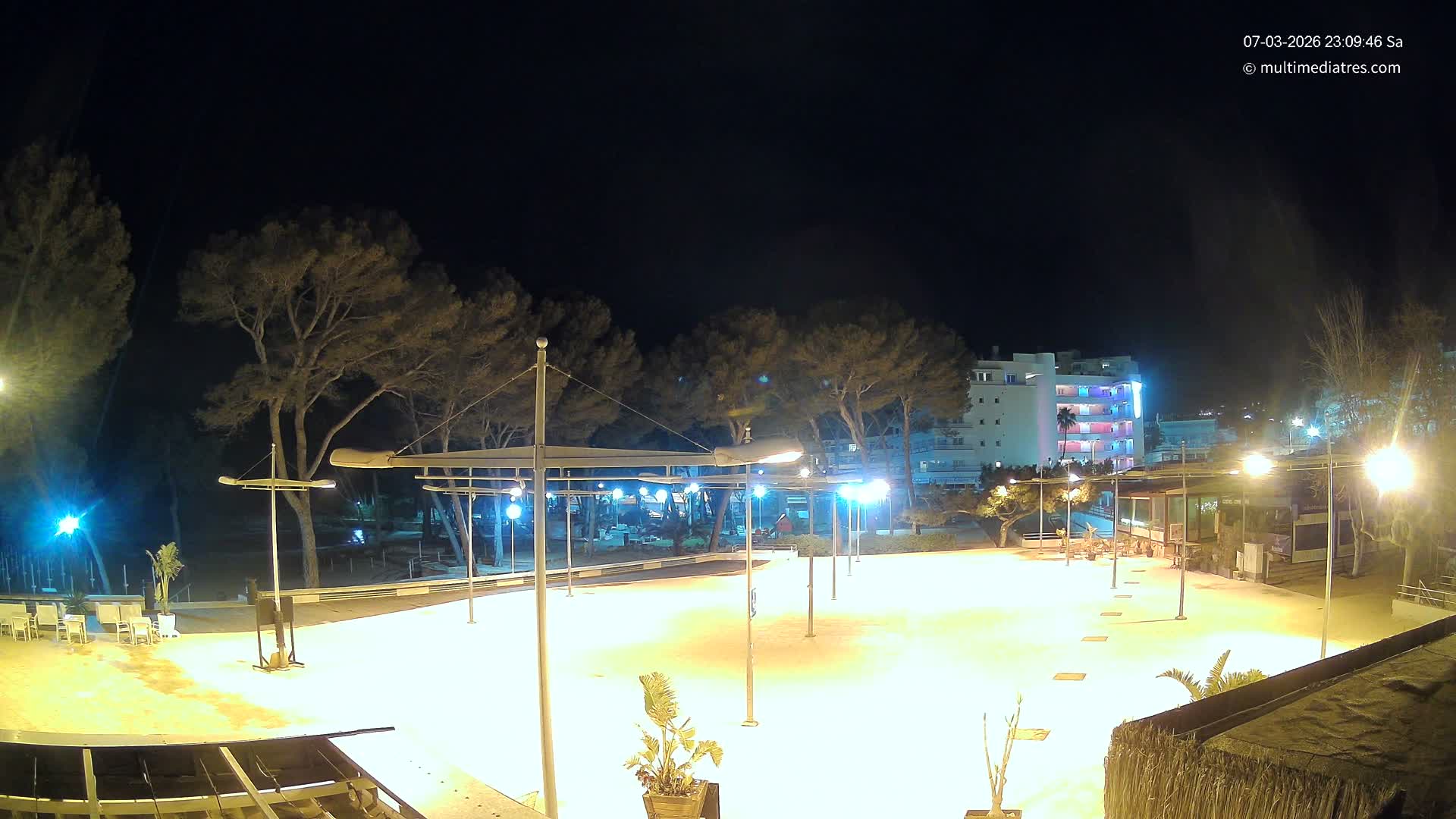 Cala Portal Vells Bay from Sol de Mallorca Live Cam - Mallorca, Balearic Islands, Spain