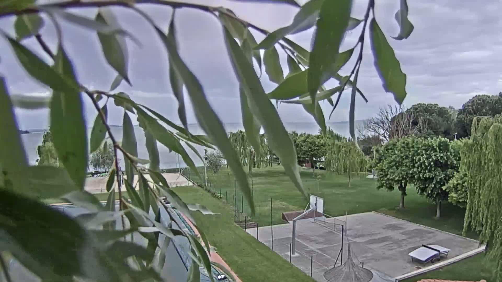 Lago Trasimeno Lake from Castiglione del Lago Live Cam - Castiglione del Lago, Umbria, Italy