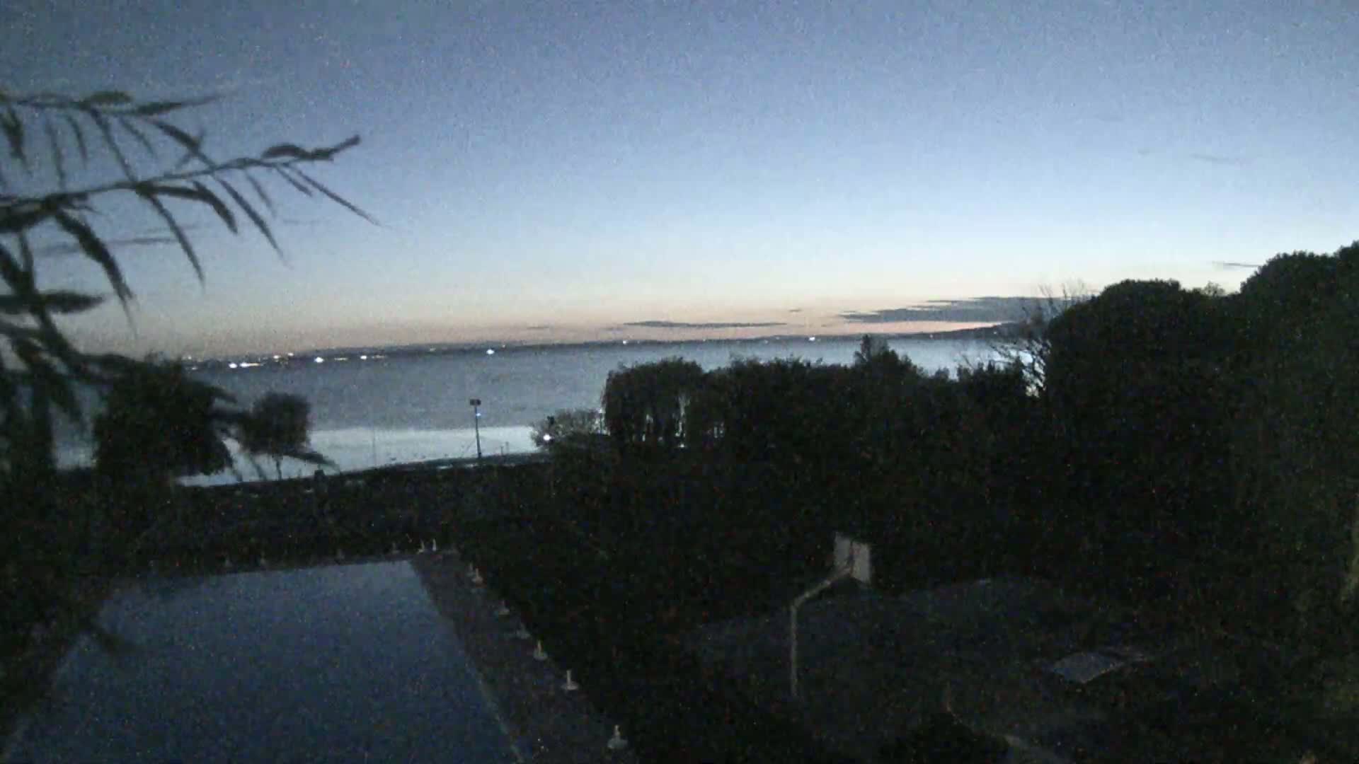 Lago Trasimeno Lake from Castiglione del Lago Live Cam - Castiglione del Lago, Umbria, Italy