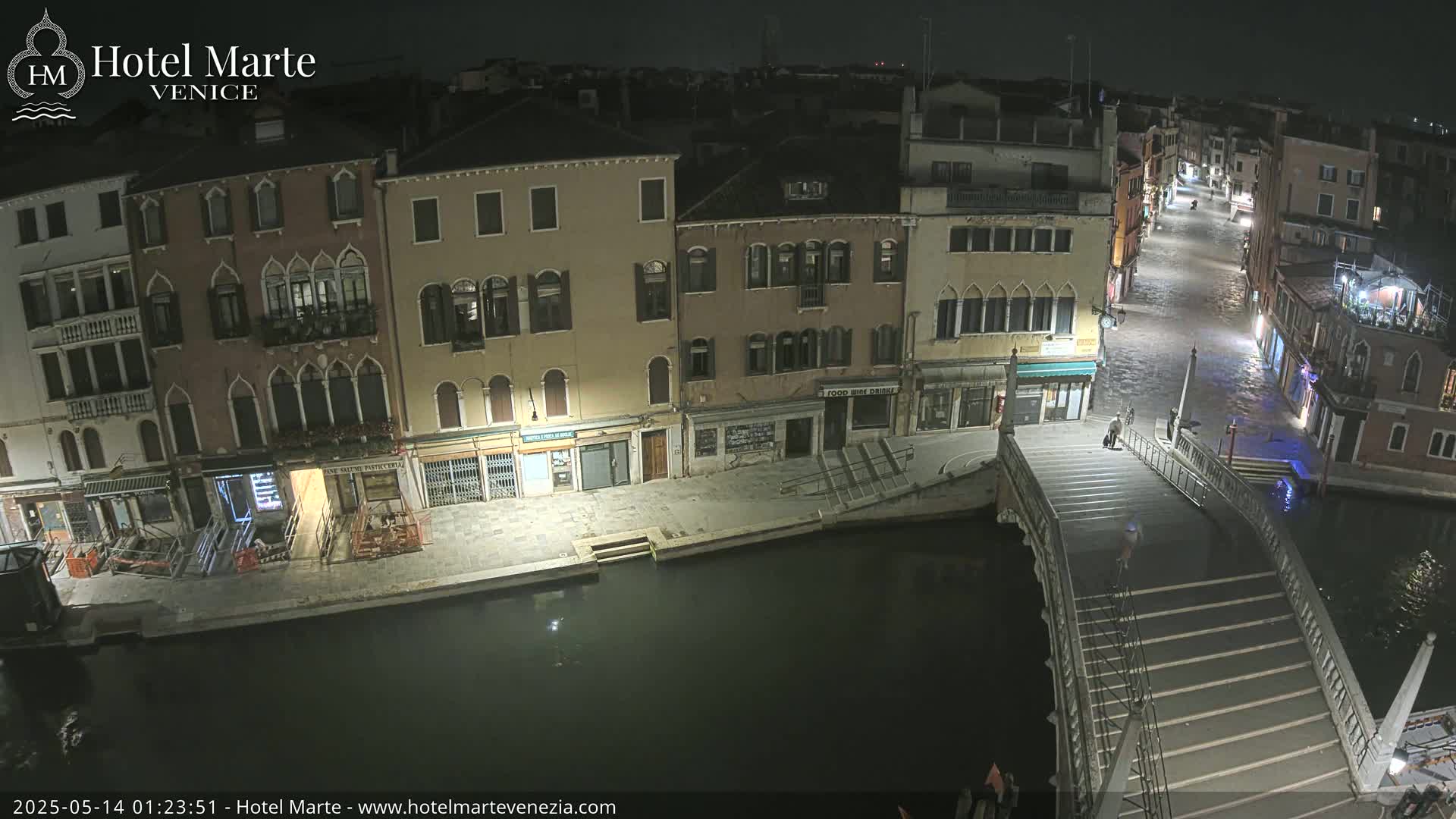 Venice , Ponte delle Guglie Bridge in Canal of Cannaregio - Venice, Veneto, Italy