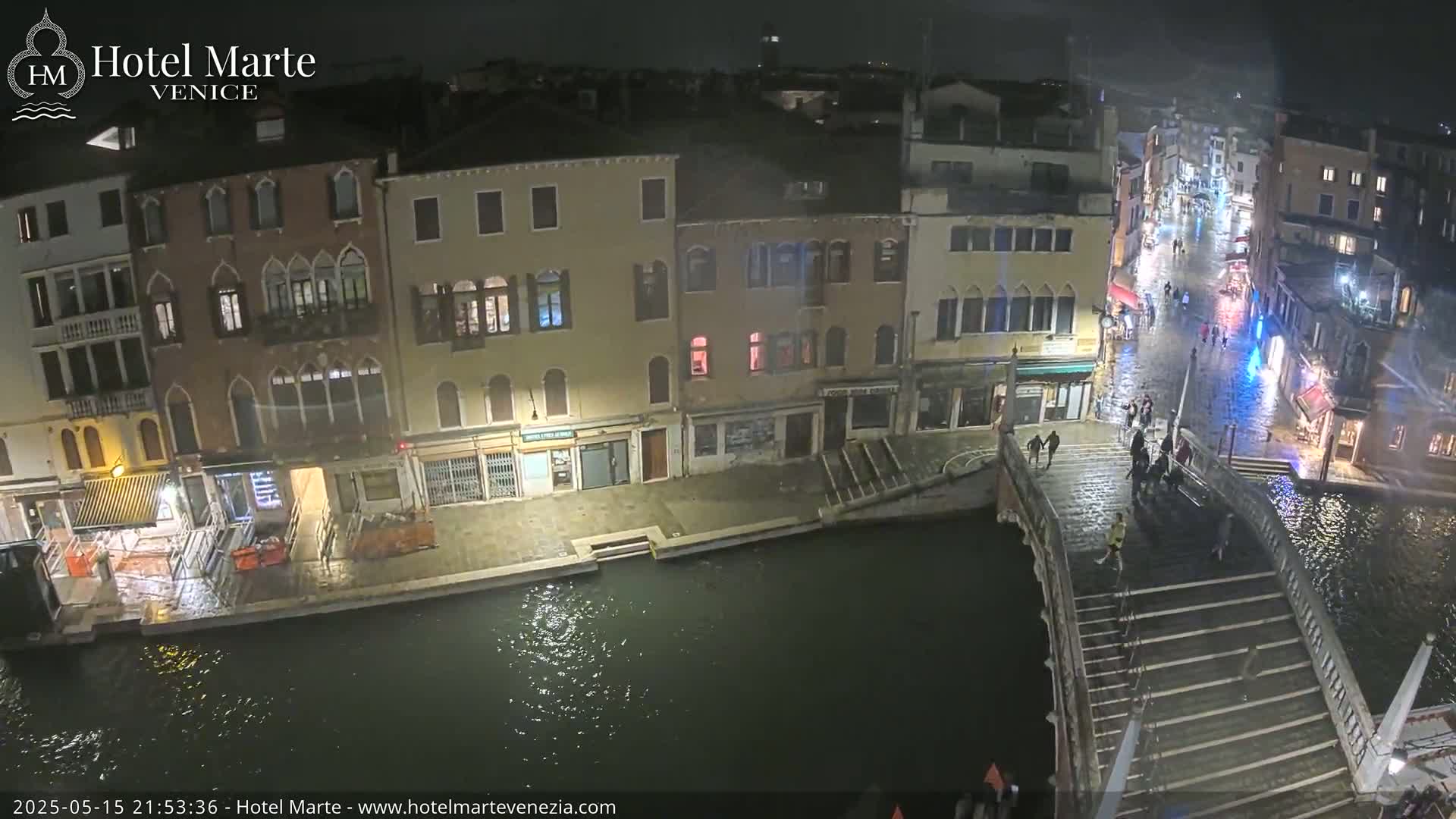 Venice , Ponte delle Guglie Bridge in Canal of Cannaregio - Venice, Veneto, Italy