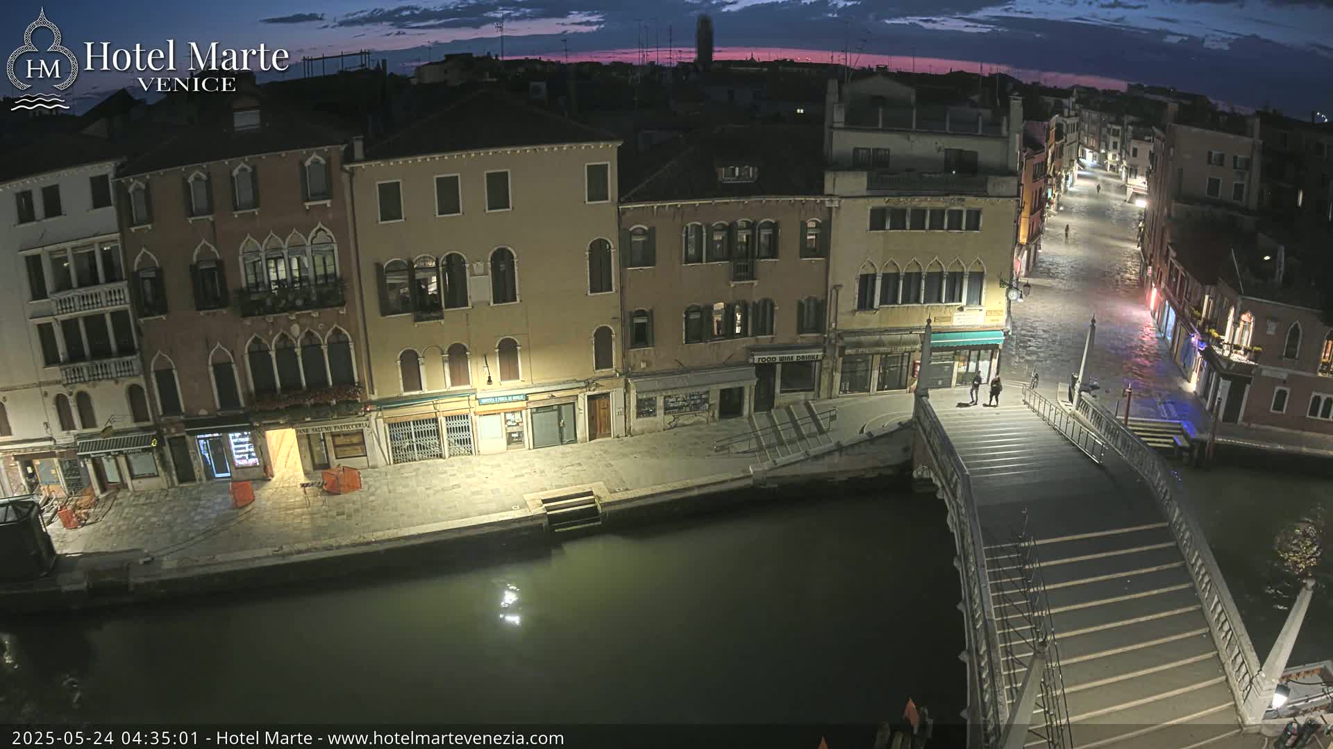 Venice , Ponte delle Guglie Bridge in Canal of Cannaregio - Venice, Veneto, Italy
