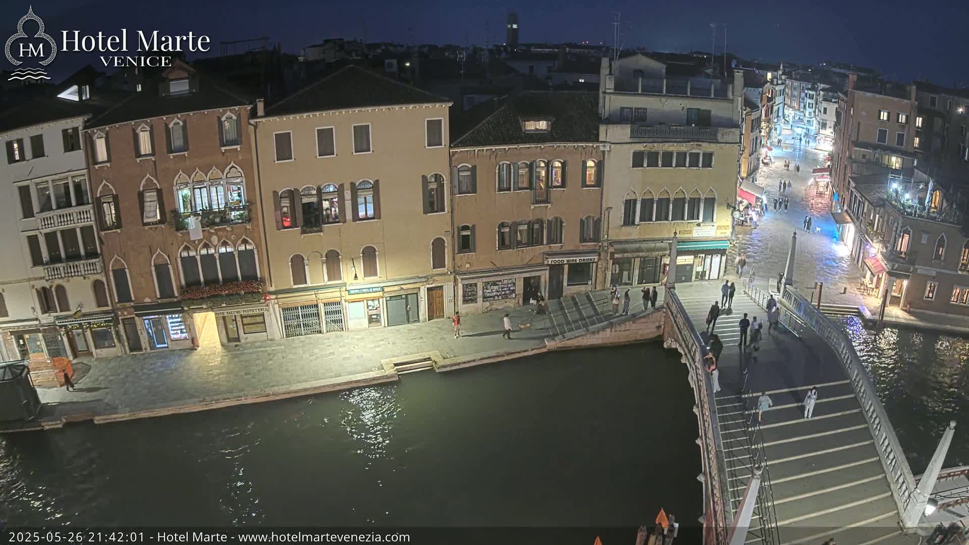 Venice , Ponte delle Guglie Bridge in Canal of Cannaregio - Venice, Veneto, Italy