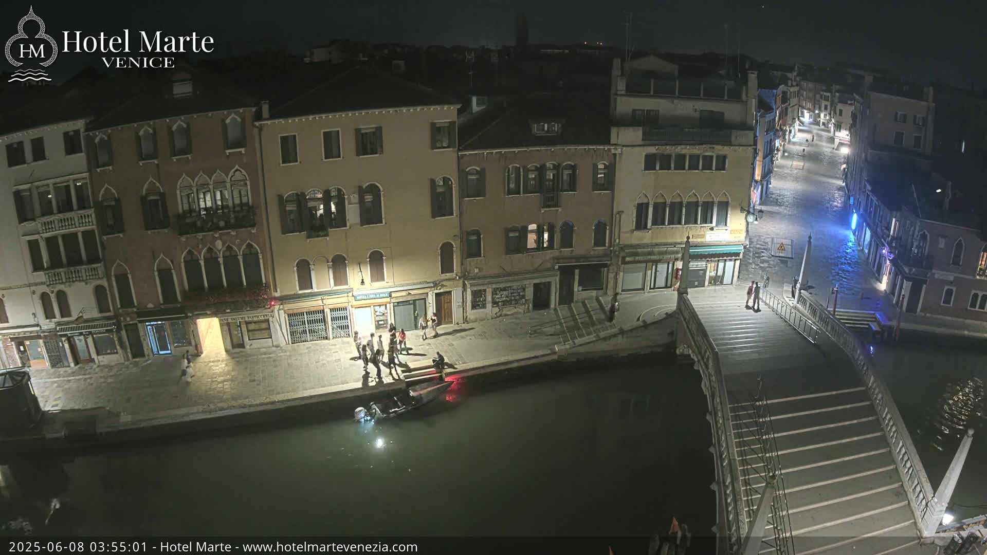 Venice , Ponte delle Guglie Bridge in Canal of Cannaregio - Venice, Veneto, Italy